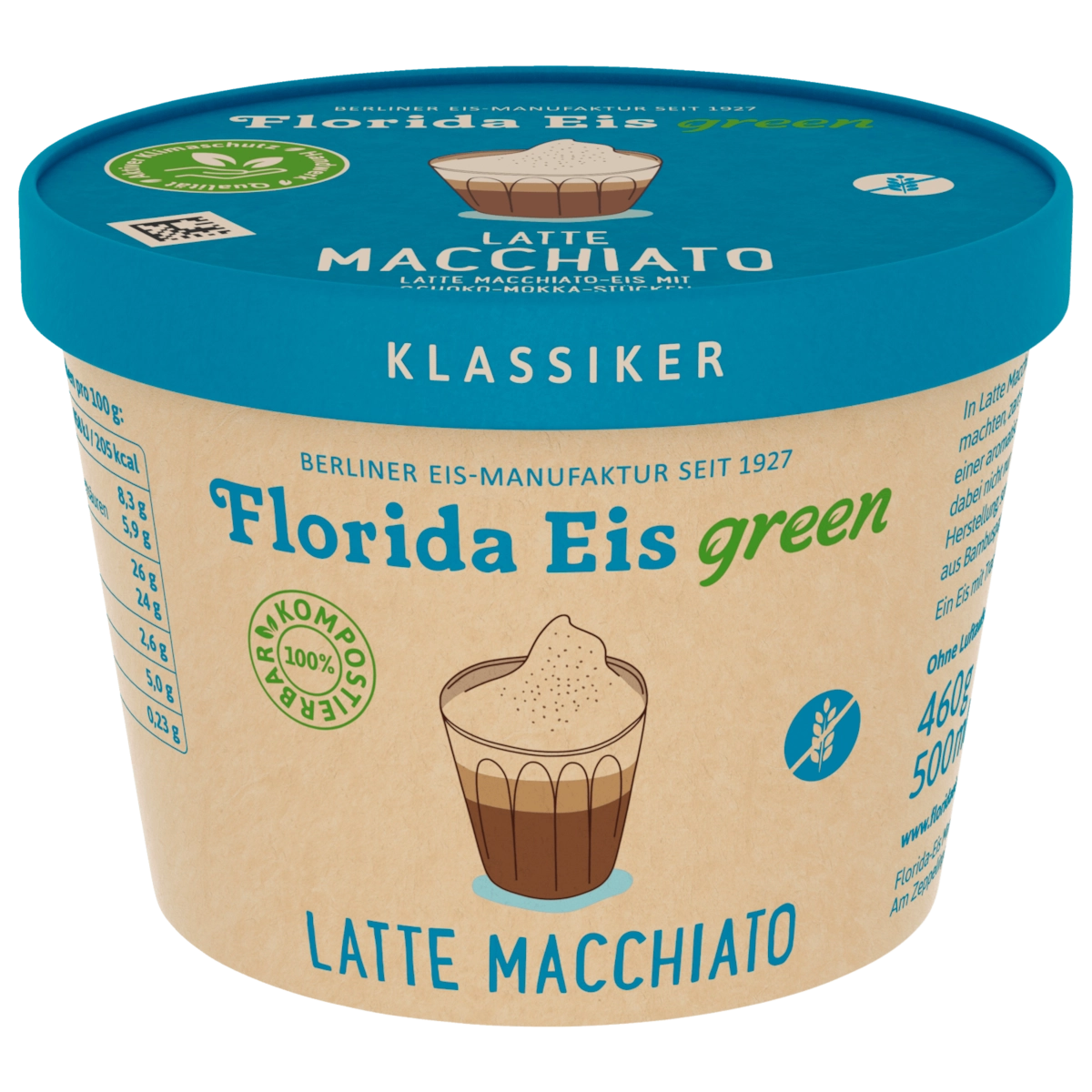 Florida Eis green Latte Macchiato 500ml