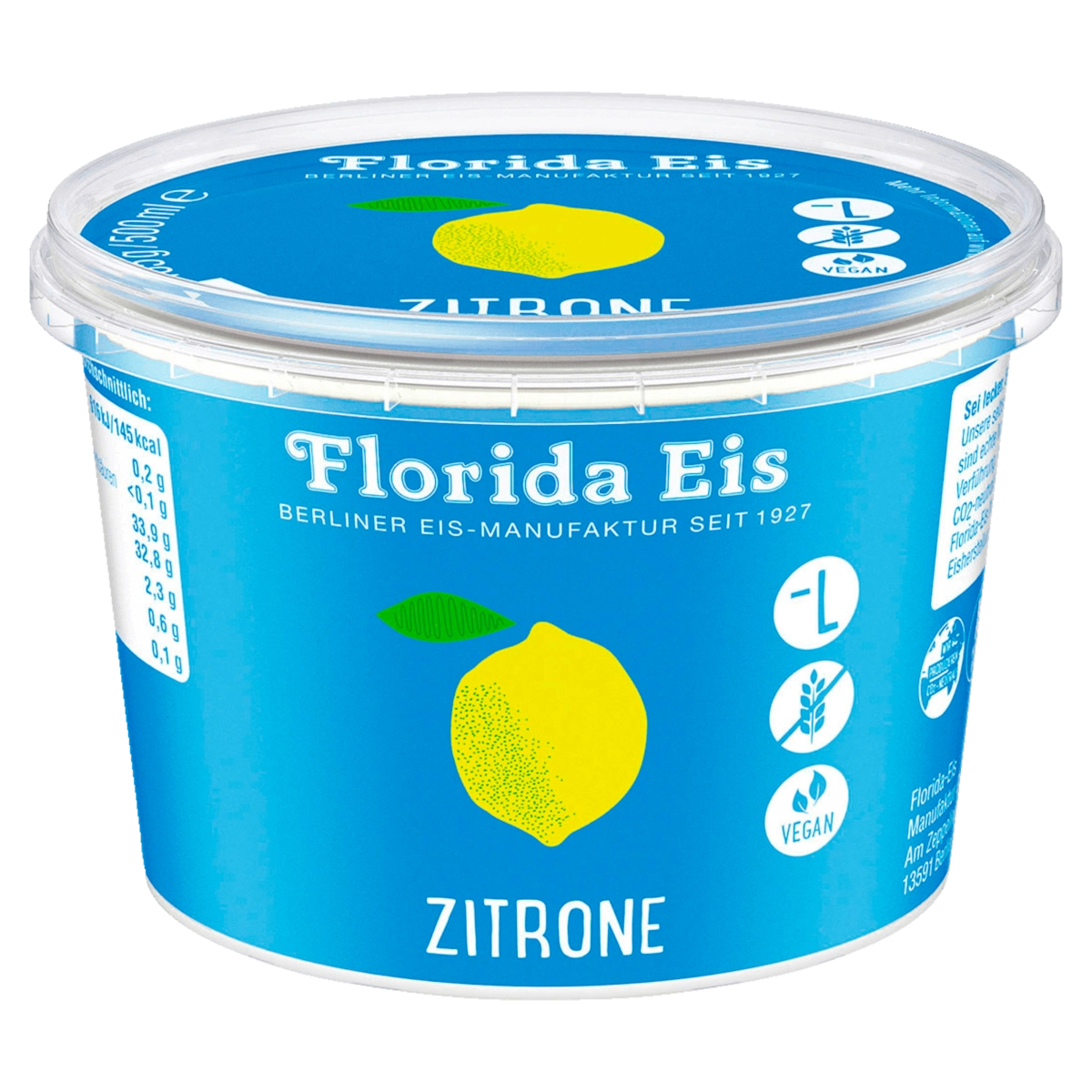 Florida Eis Zitrone 500ml