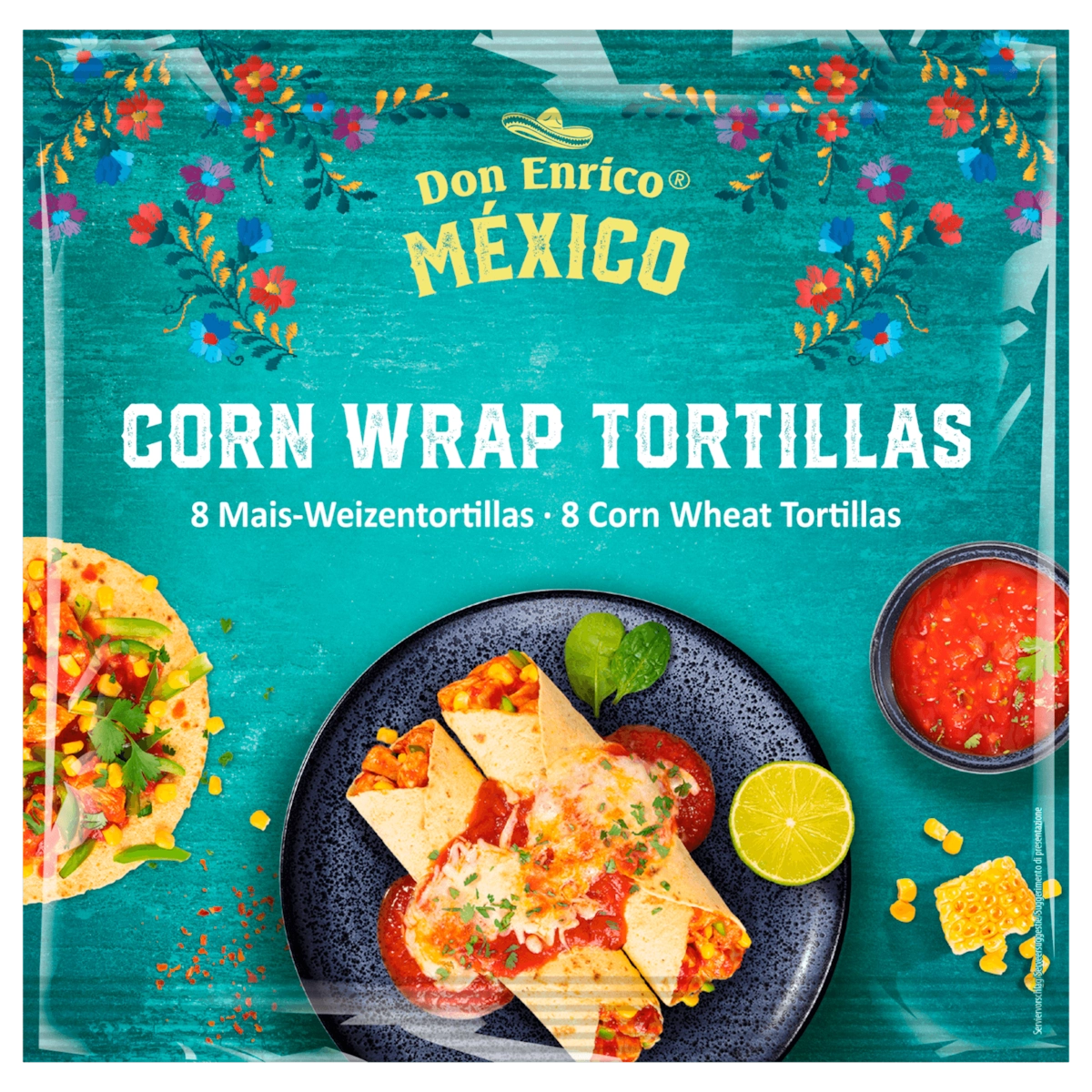 Don Enrico Corn Wrap Tortillas 320g