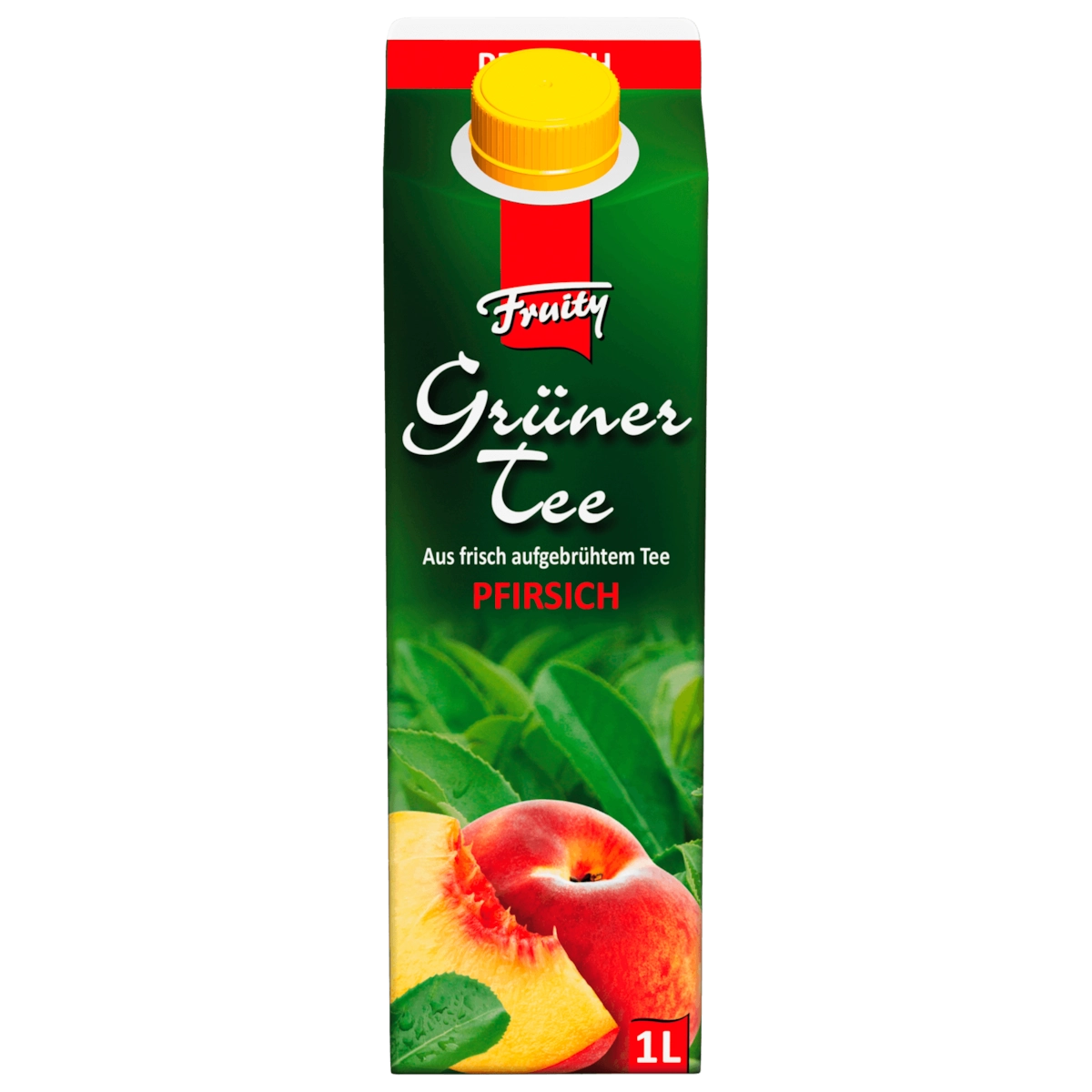 Fruity Grüner Tee Pfirsich 1l