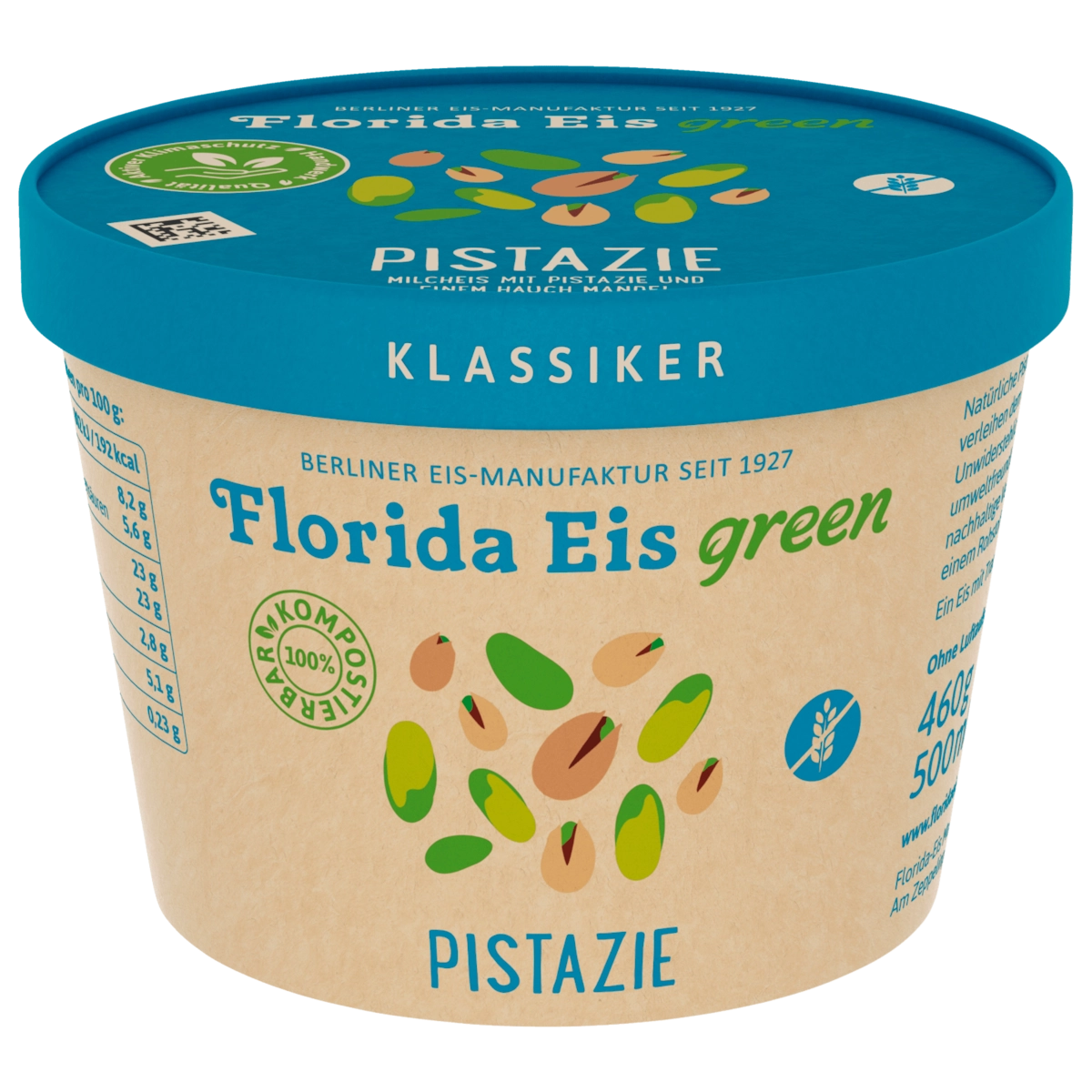 Florida Eis green Pistazie 500ml