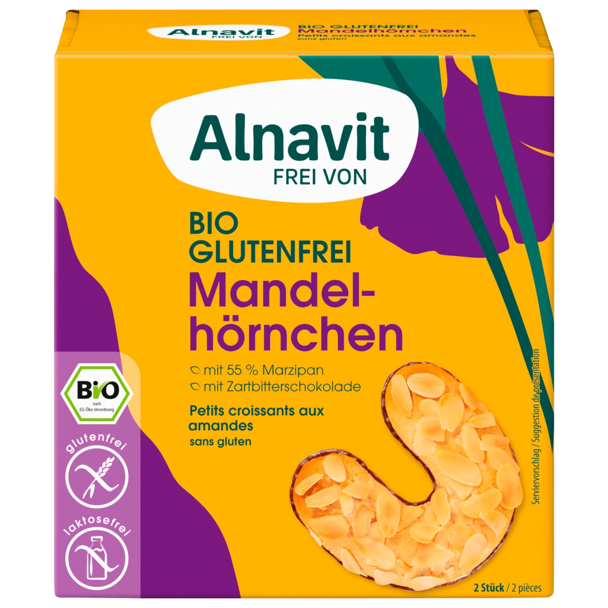 Alnavit Bio Mandelhörnchen 150g