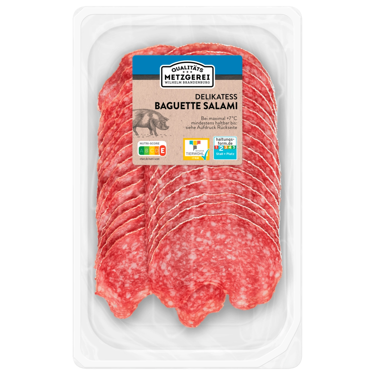 Wilhelm Brandenburg Baguette-Salami 1a 80g