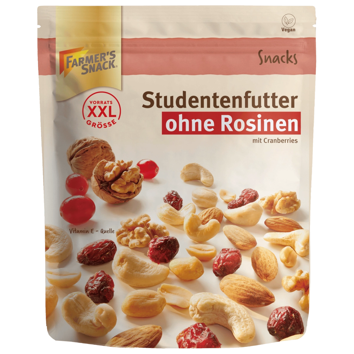 Farmer's Snack Studentenfutter ohne Rosinen 350g