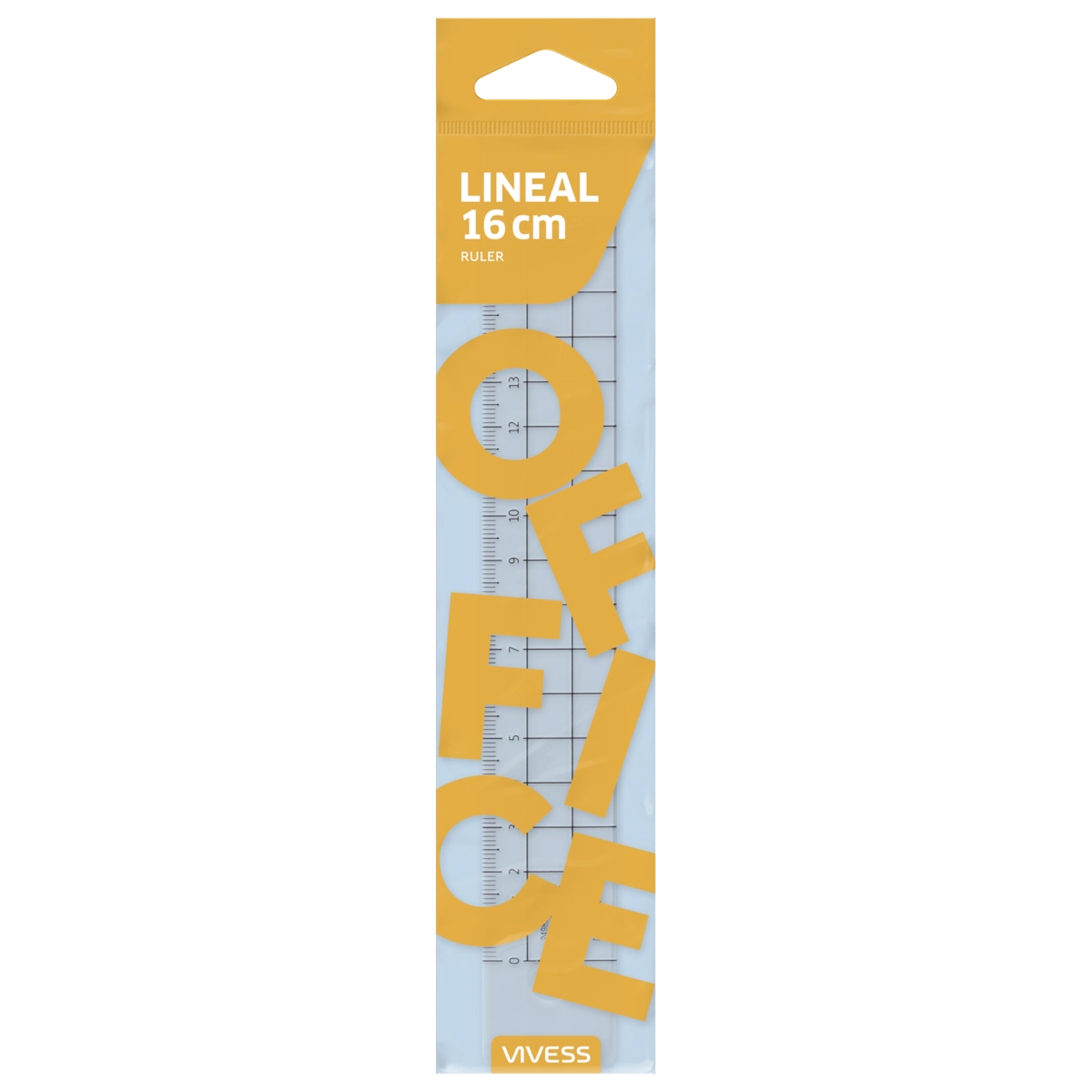 Vivess Lineal 16cm