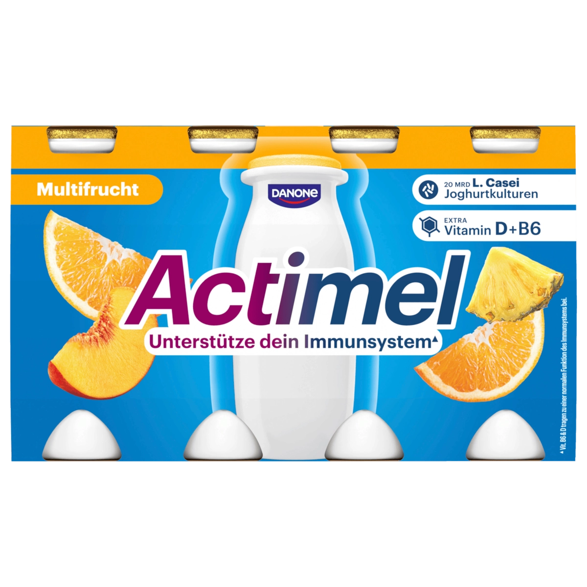 Danone Actimel Drink Multifrucht 8x100g