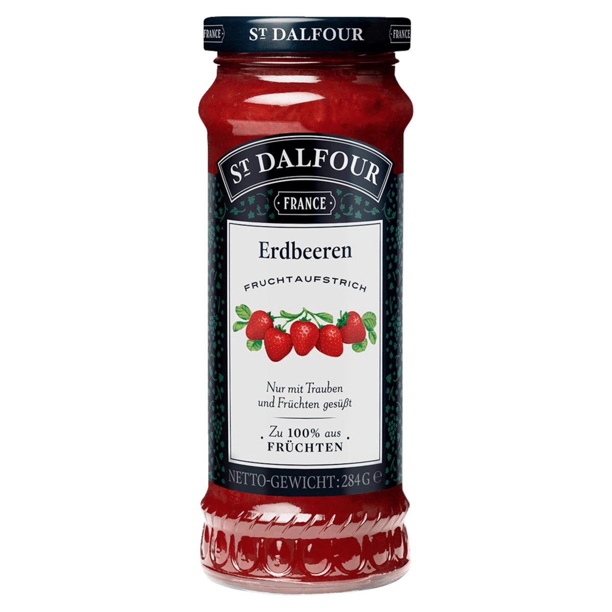St. Dalfour Fruchtaufstrich Erdbeeren 284g
