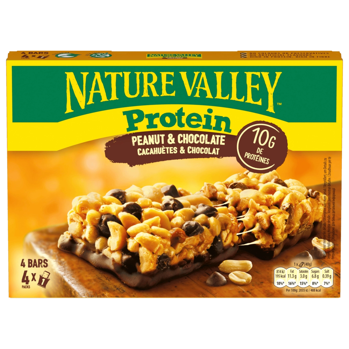 Nature Valley Proteinriegel Erdnuss & Schokolade 4X40g