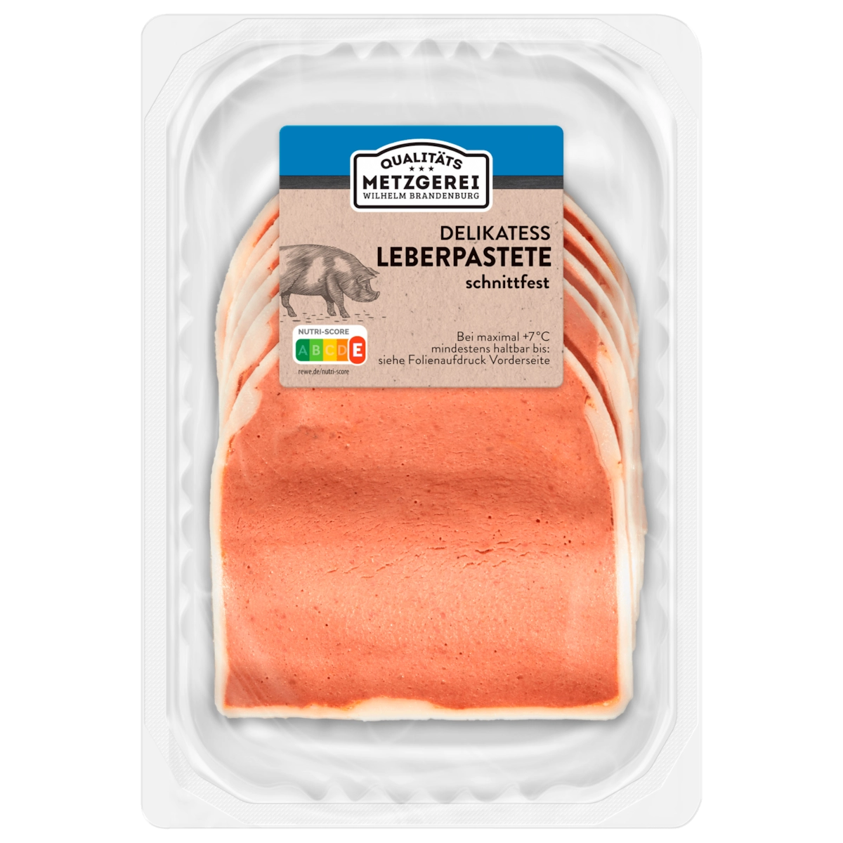 Wilhelm Brandenburg Delikatess Leberpaté 100g