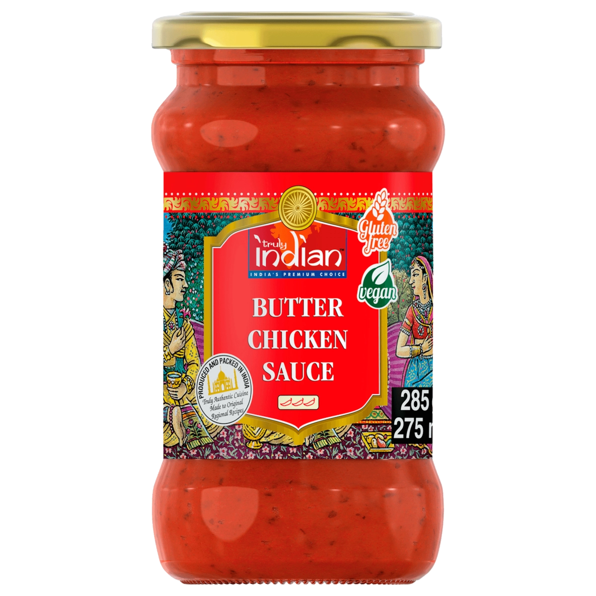 Truly Indian Butter Chicken Sauce vegan 285ml