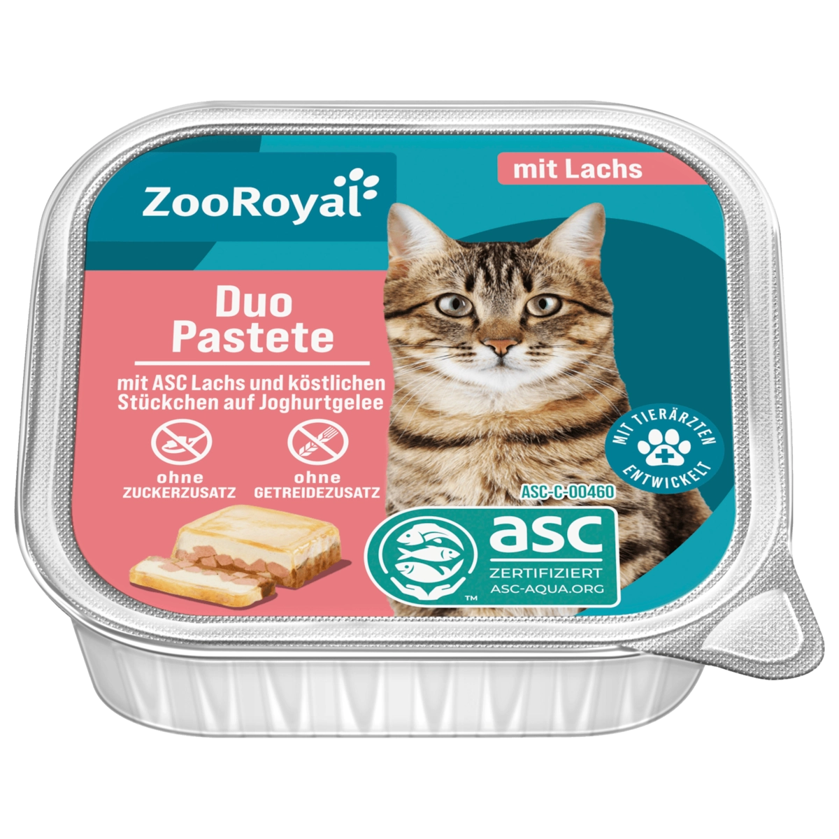 ZooRoyal Lachspastete mit Forelle 100g