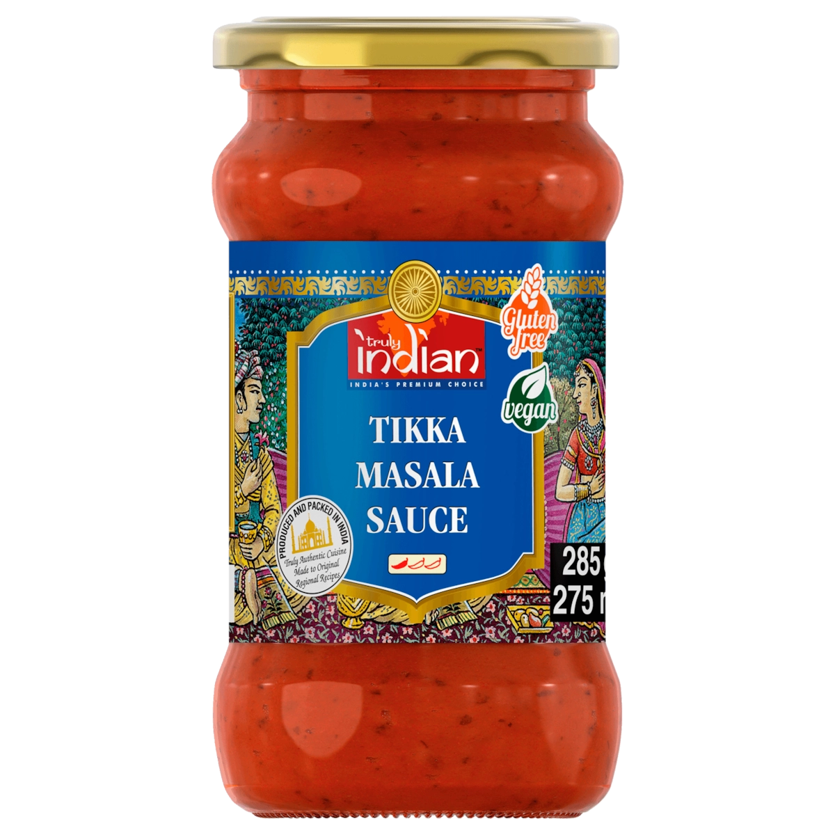 Truly Indian Tikka Masala Sauce vegan 285ml
