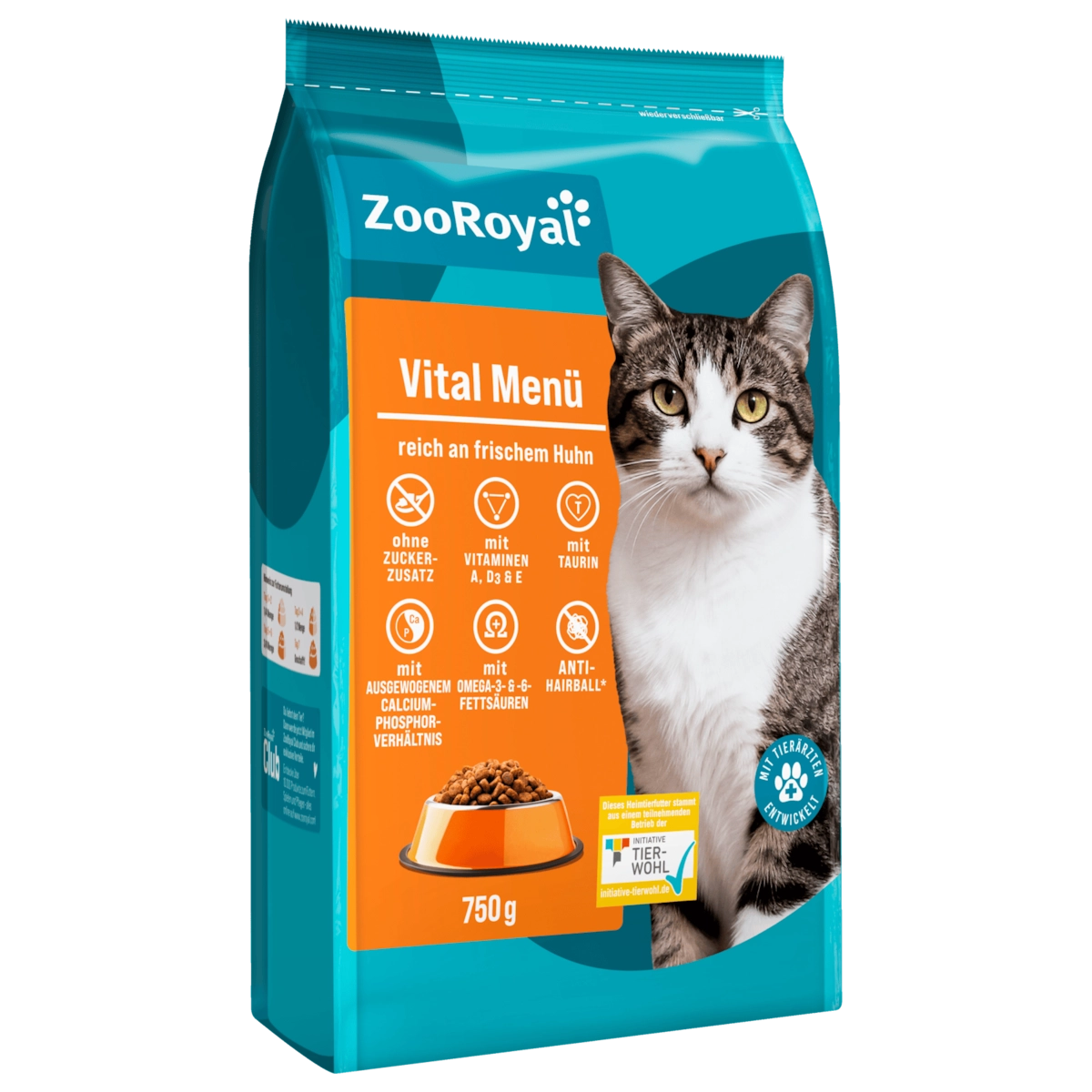 ZooRoyal Vital-Menü Adult Katze 750g
