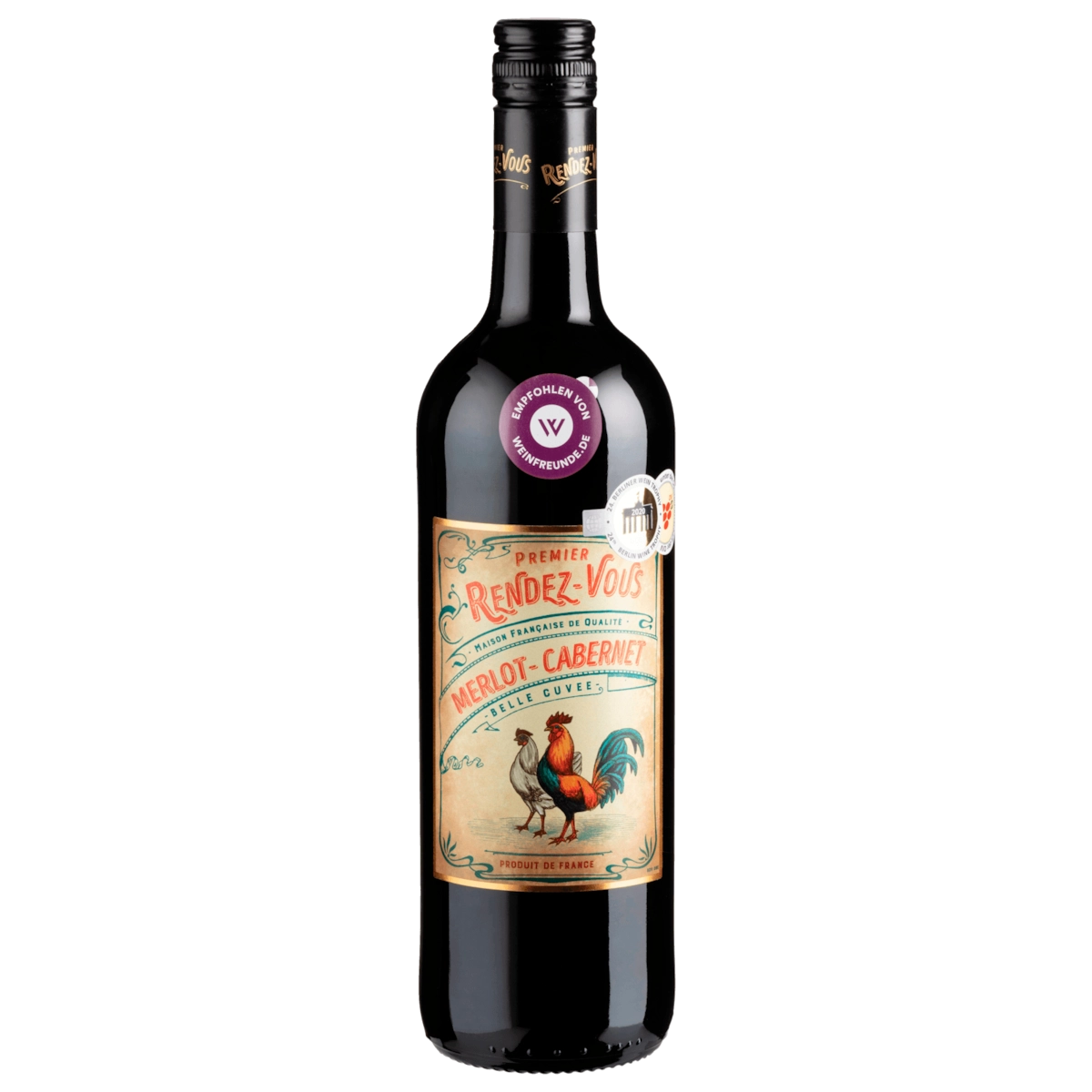 Premier Rendez-Vous Rotwein Cabernet Merlot trocken 0,75l