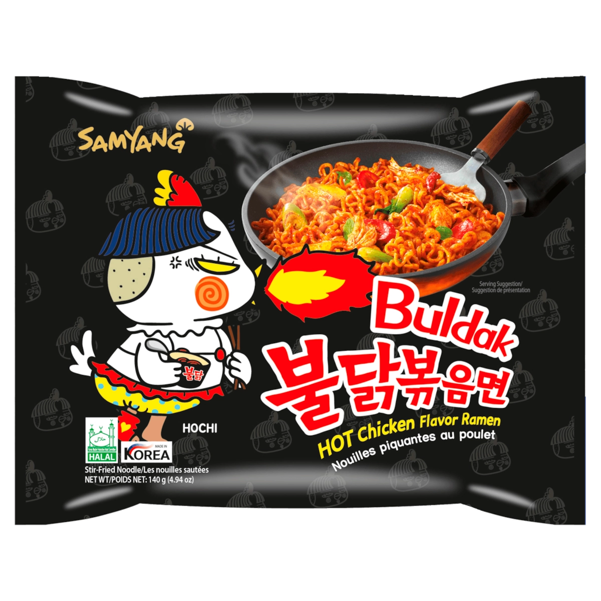 Samyang Buldak Hot Chicken Flavor Ramen 140g