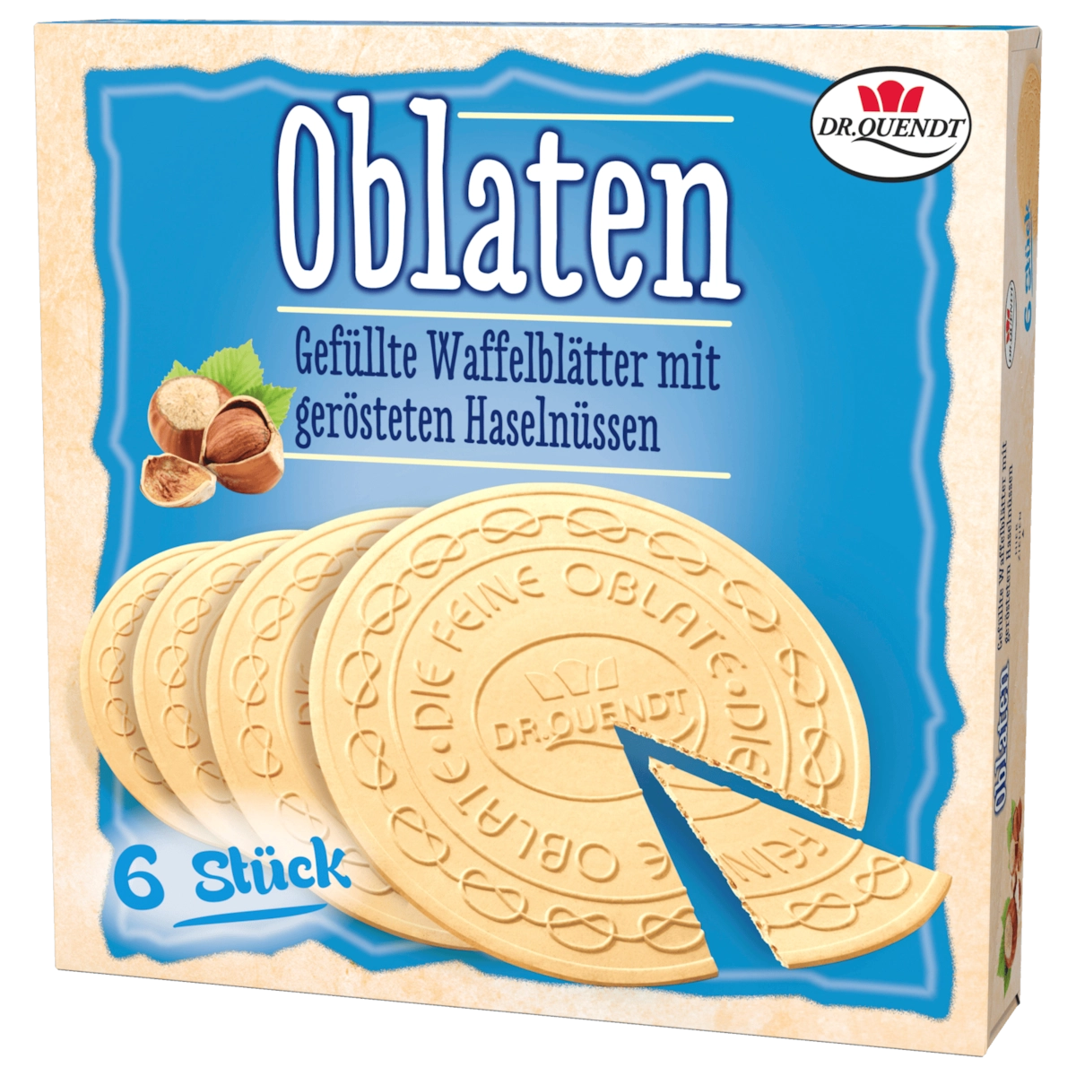 Dr. Quendt Oblaten Haselnuss 150g