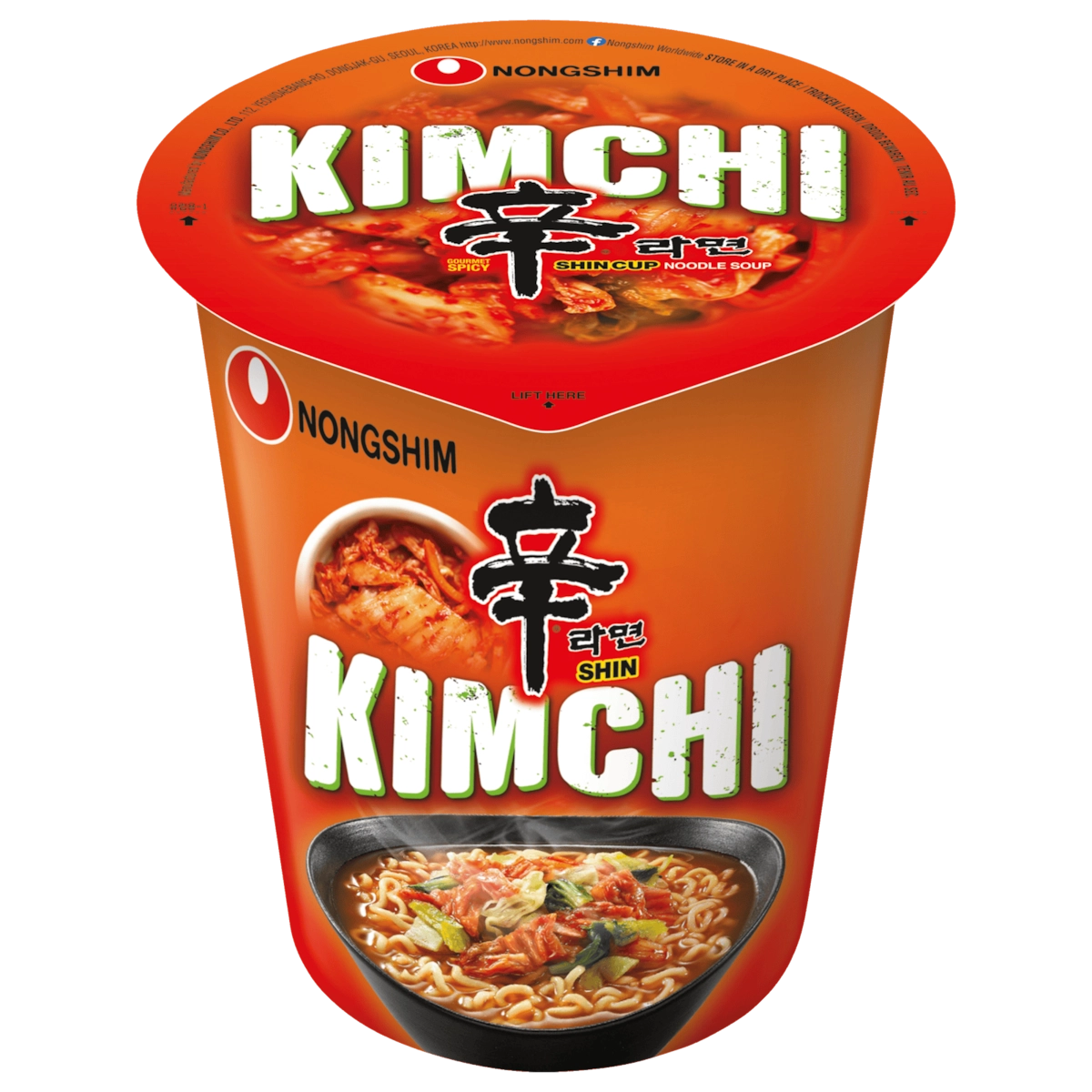Nongshim Cup Noodles Kimchi 75g