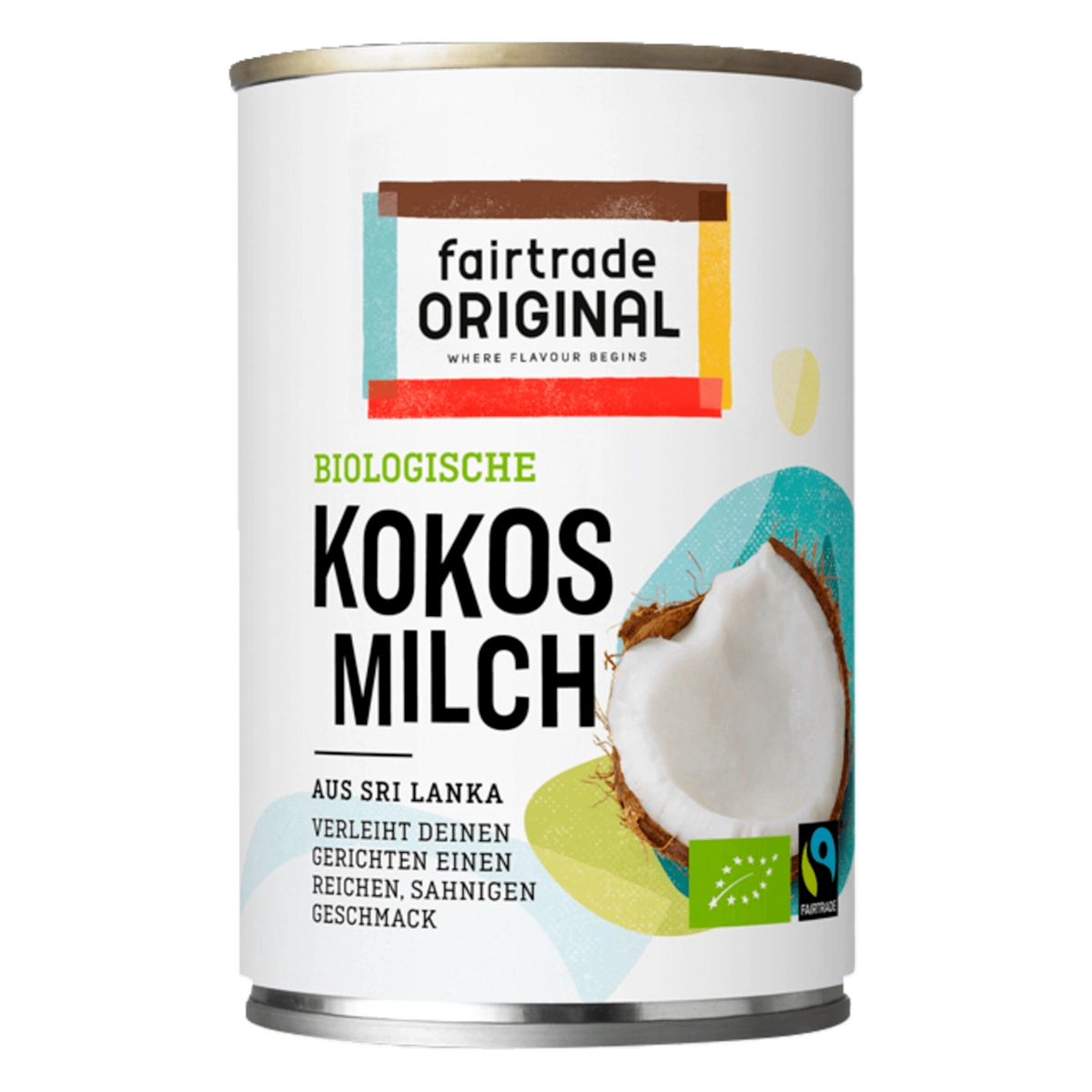 Fairtrade Original Biologische Kokosmilch 400ml