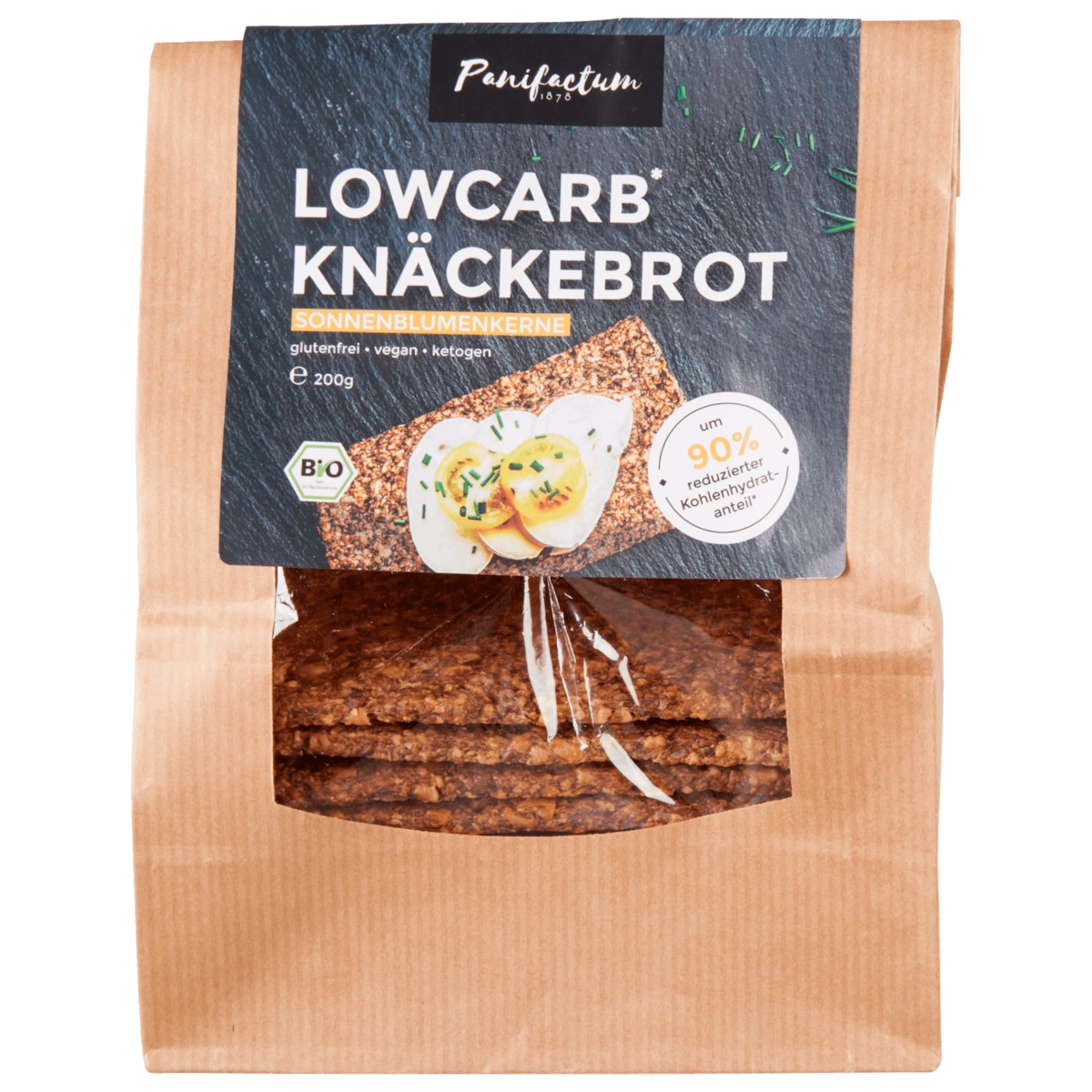Panifactum Bio Knäckebrot Sonnenblumenkerne 200g