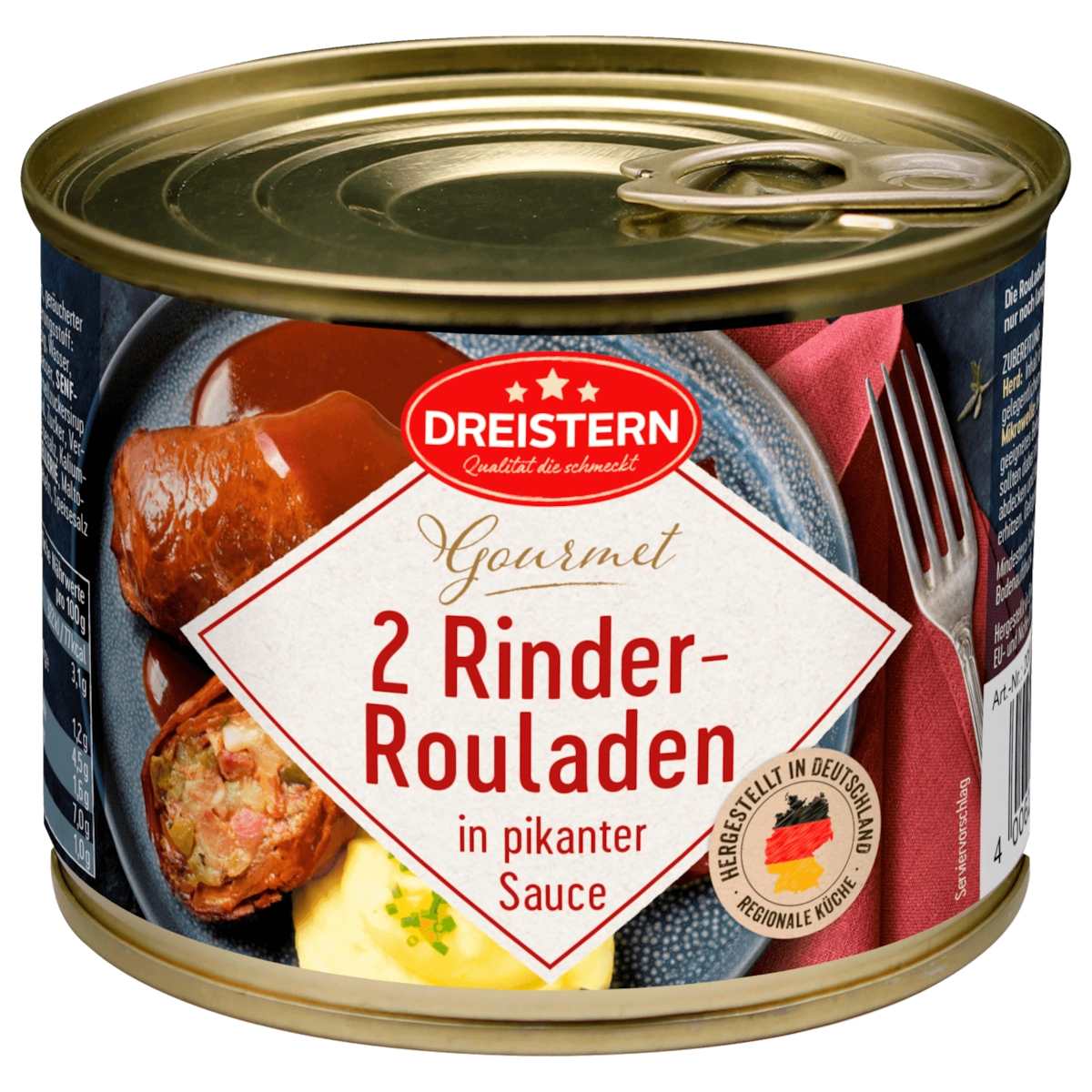 Dreistern Gourmet Rinderrouladen 500g