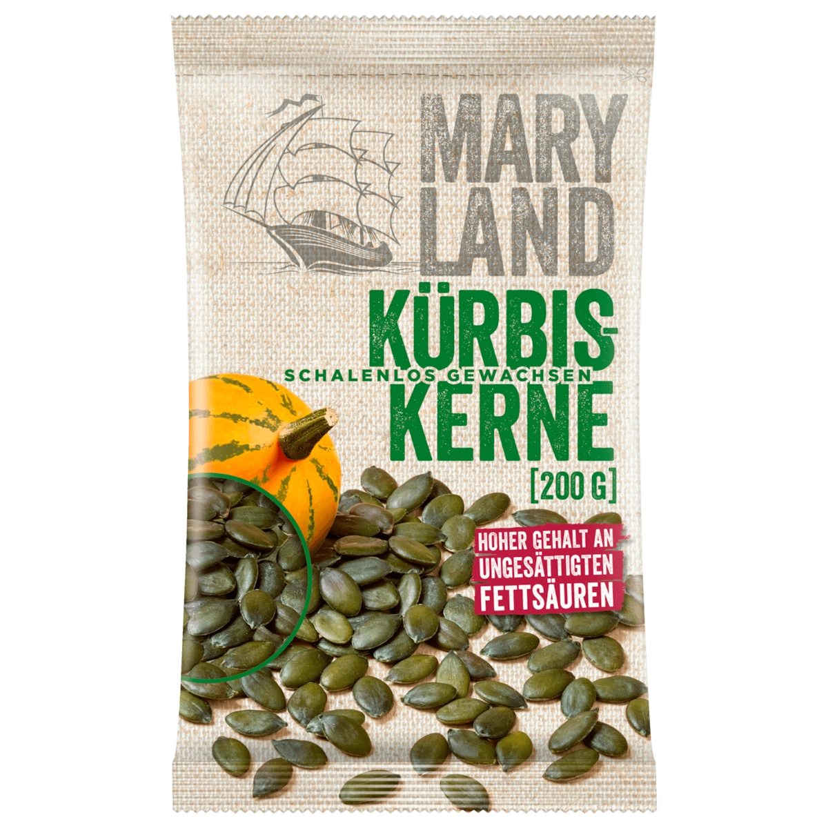 Maryland Kürbiskerne grün 200g