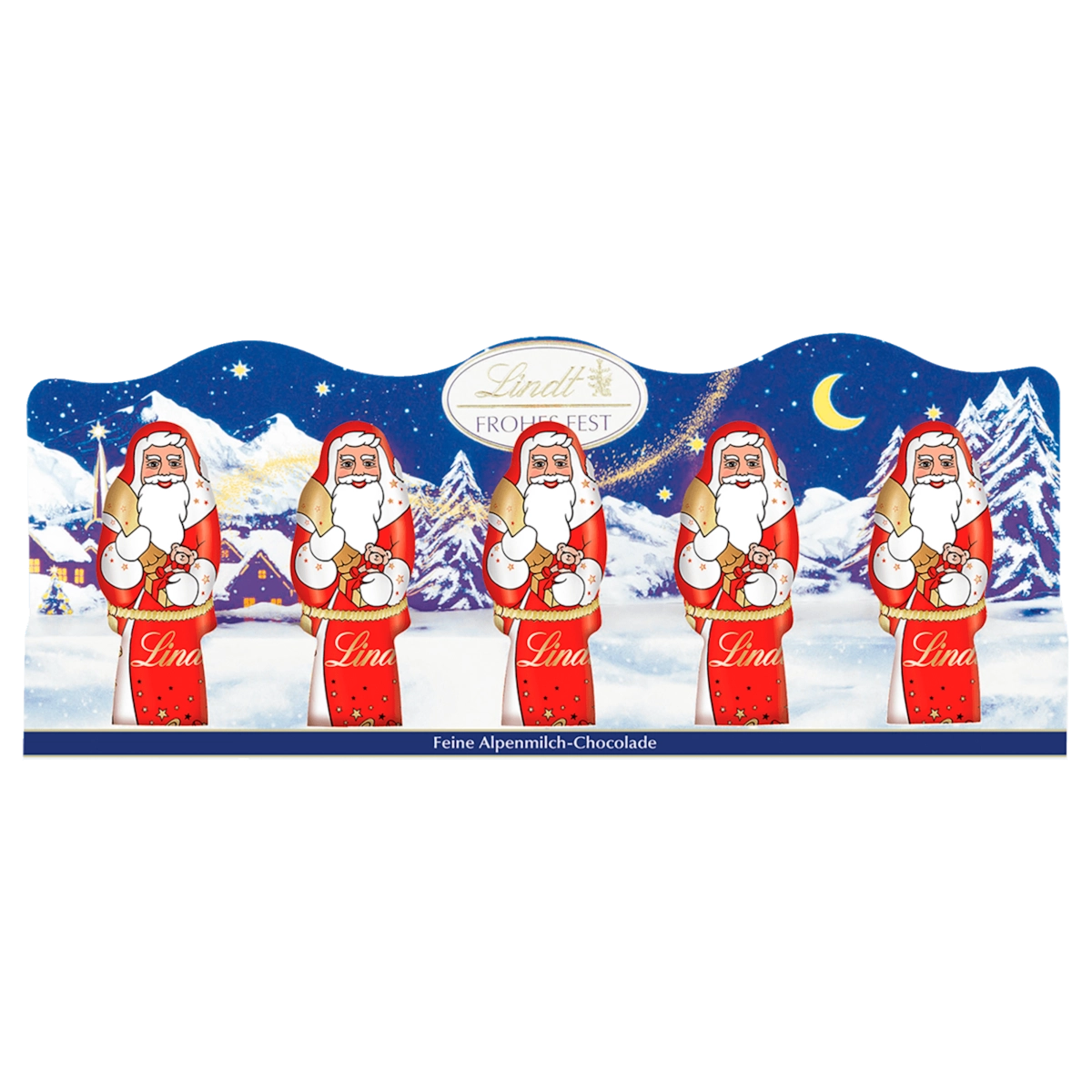Lindt Frohes Fest Mini-Weihnachtsmänner 50g