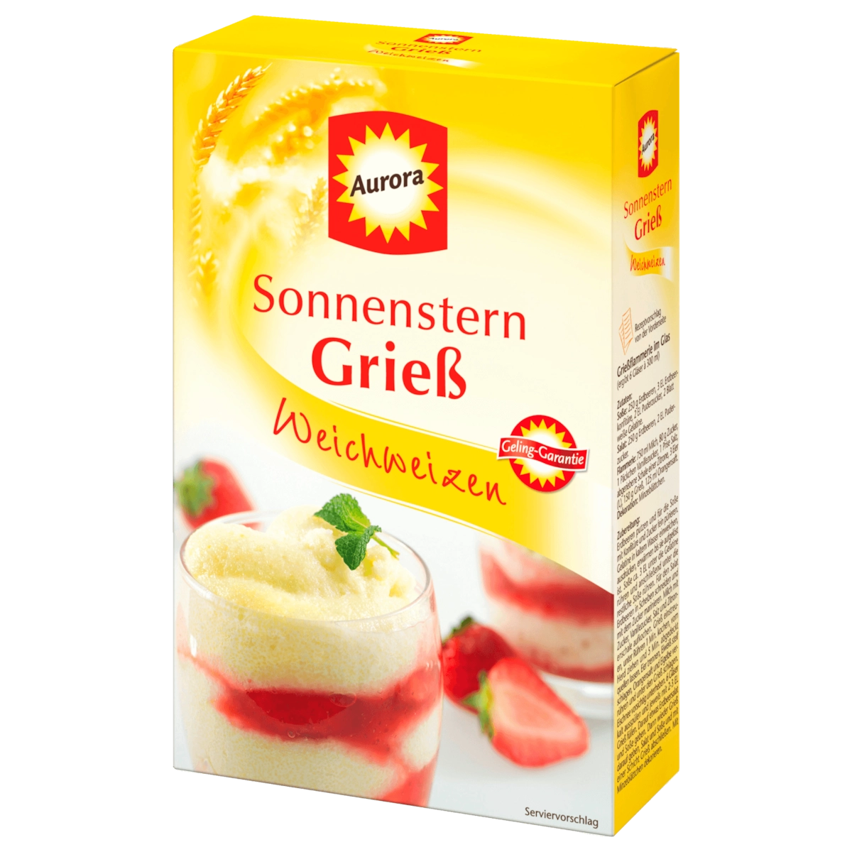 Aurora Sonnenstern-Grieß Weichweizen 0,5kg