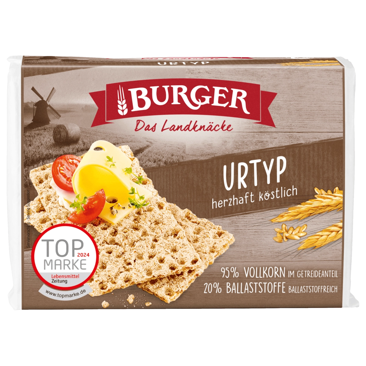 Burger Urtyp Knäckebrot 250g
