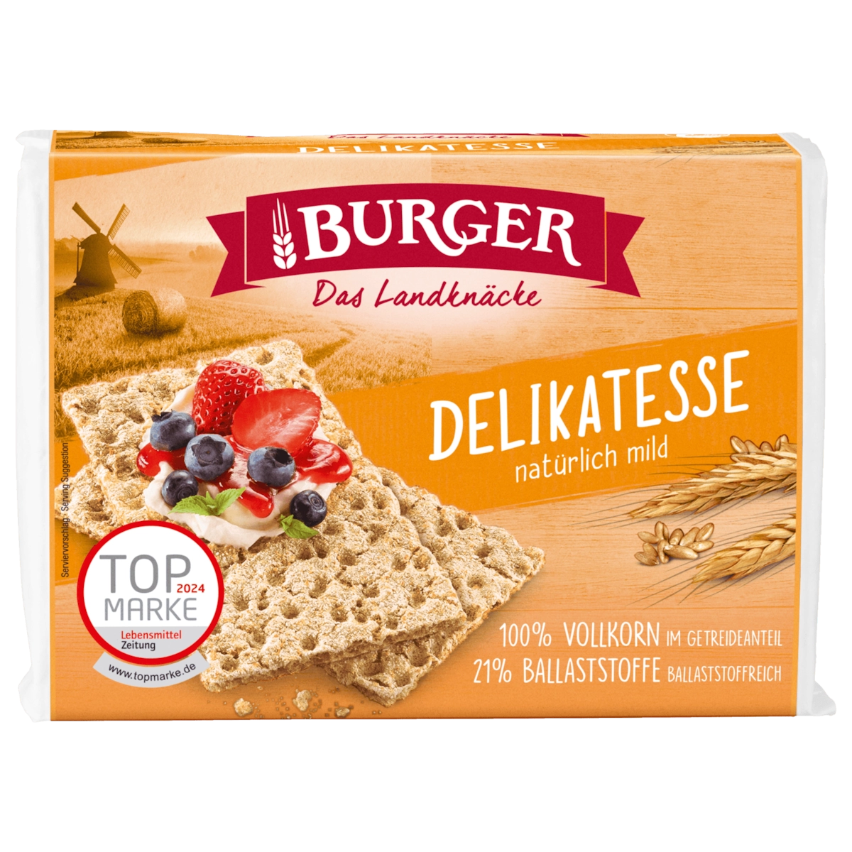 Burger Knäckebrot Delikatess 250g