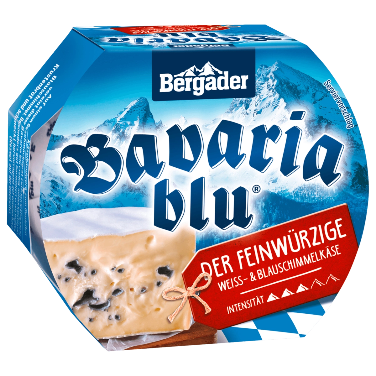 Bergader Weichkäse Bavaria blu Der Feinwürzige 150g