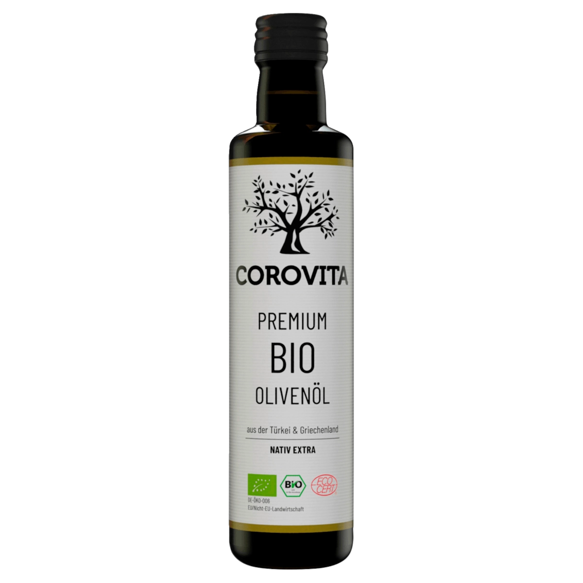 Corovita Bio natürliches Olivenöl extra 500ml