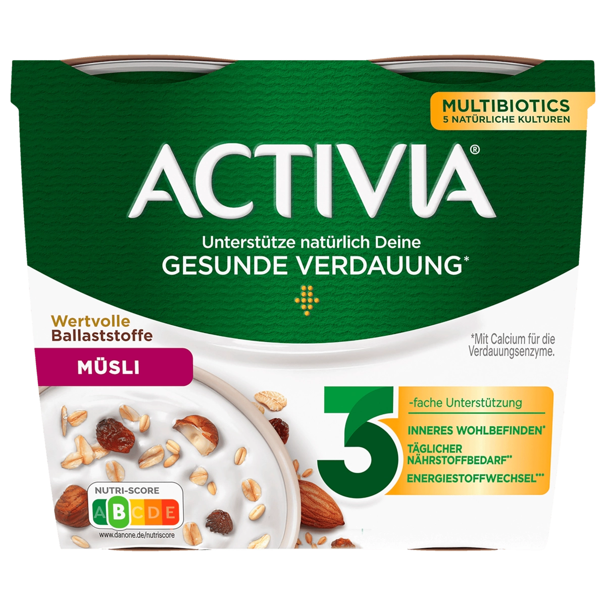 Danone Activia Müsli 4x115g