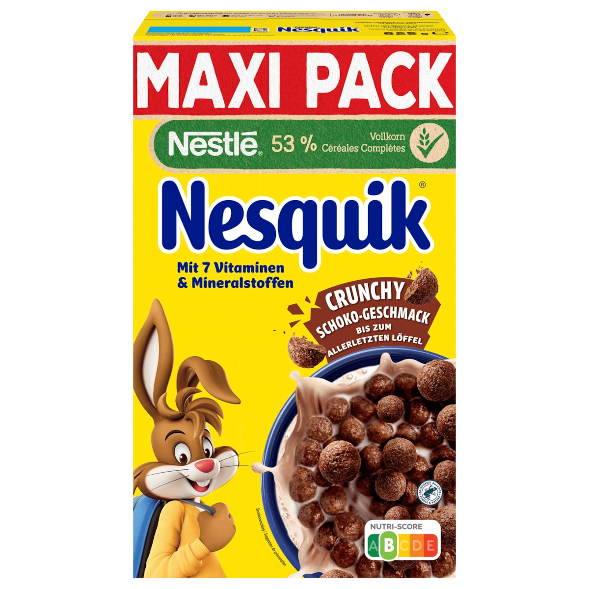 Nestlé Nesquik Knusper-Frühstück Maxipack 625g