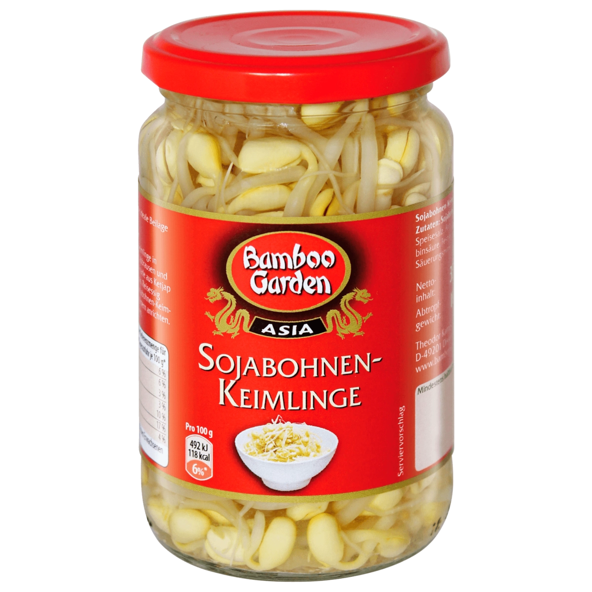 Bamboo Garden Sojabohnenkeimlinge 180g