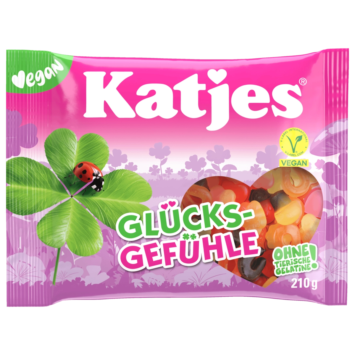 Katjes Glücksgefühle vegan 210g