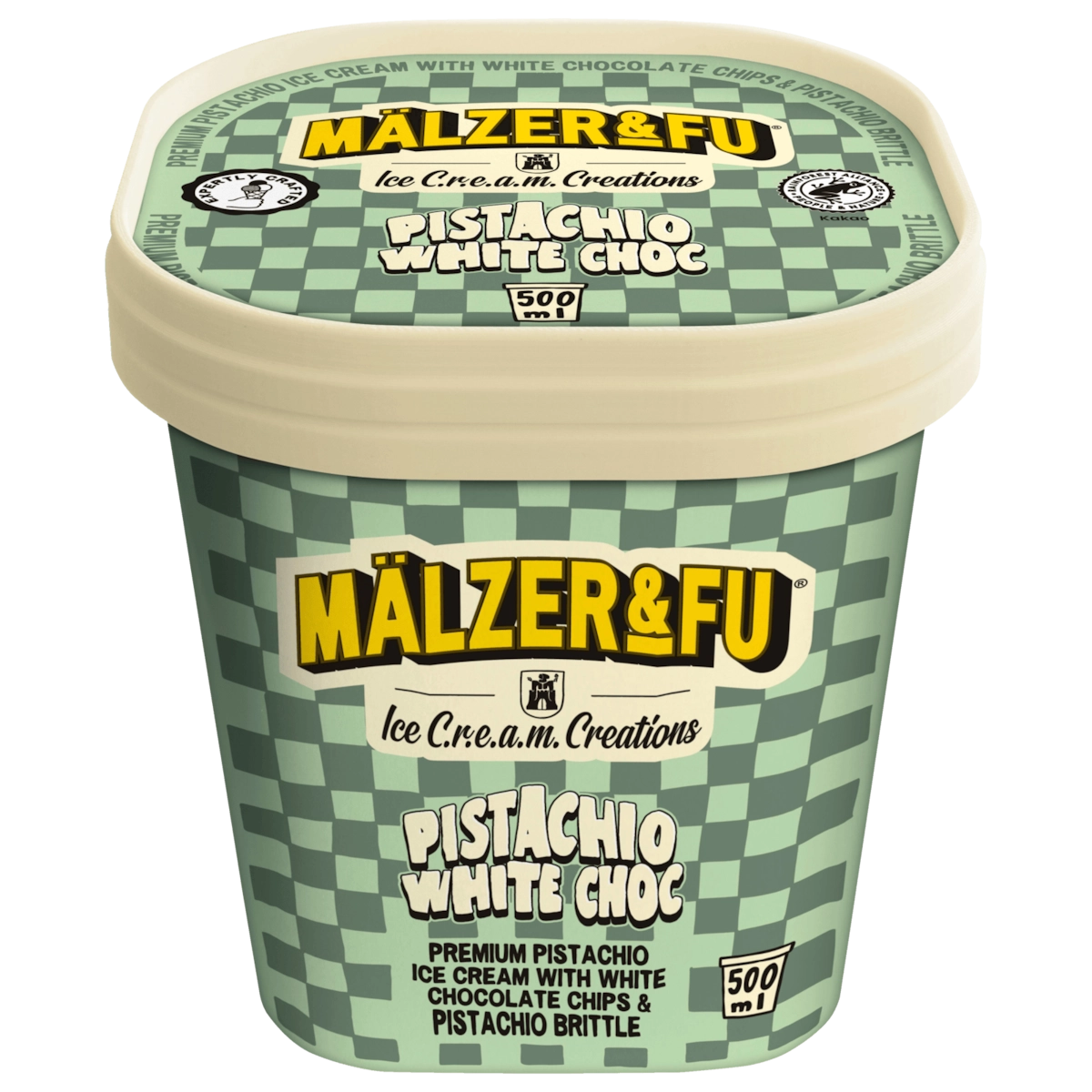 Mälzer & Fu Pistacchio White Chocolate 500ml
