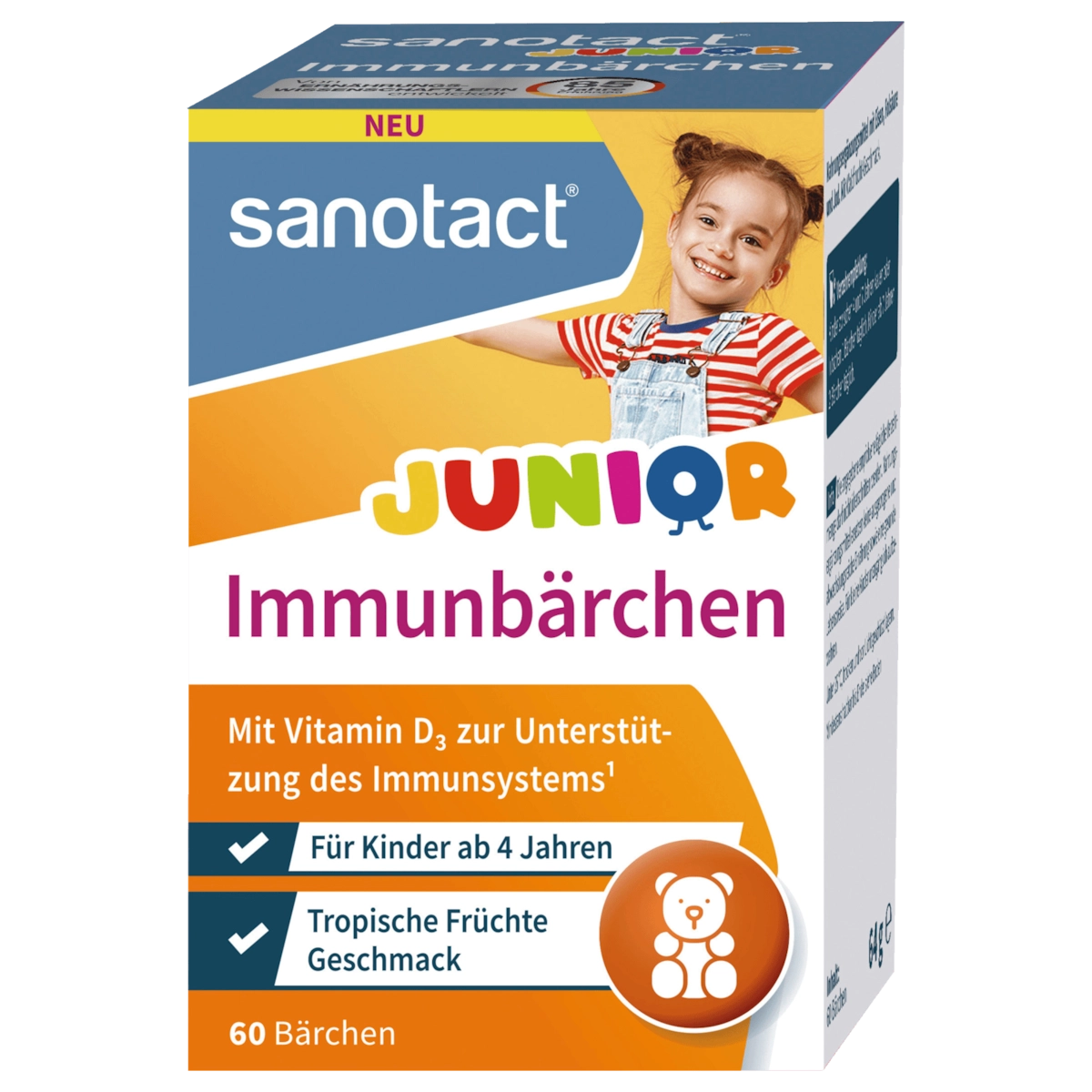Sanotact Immunbärchen Junior 60 Bärchen