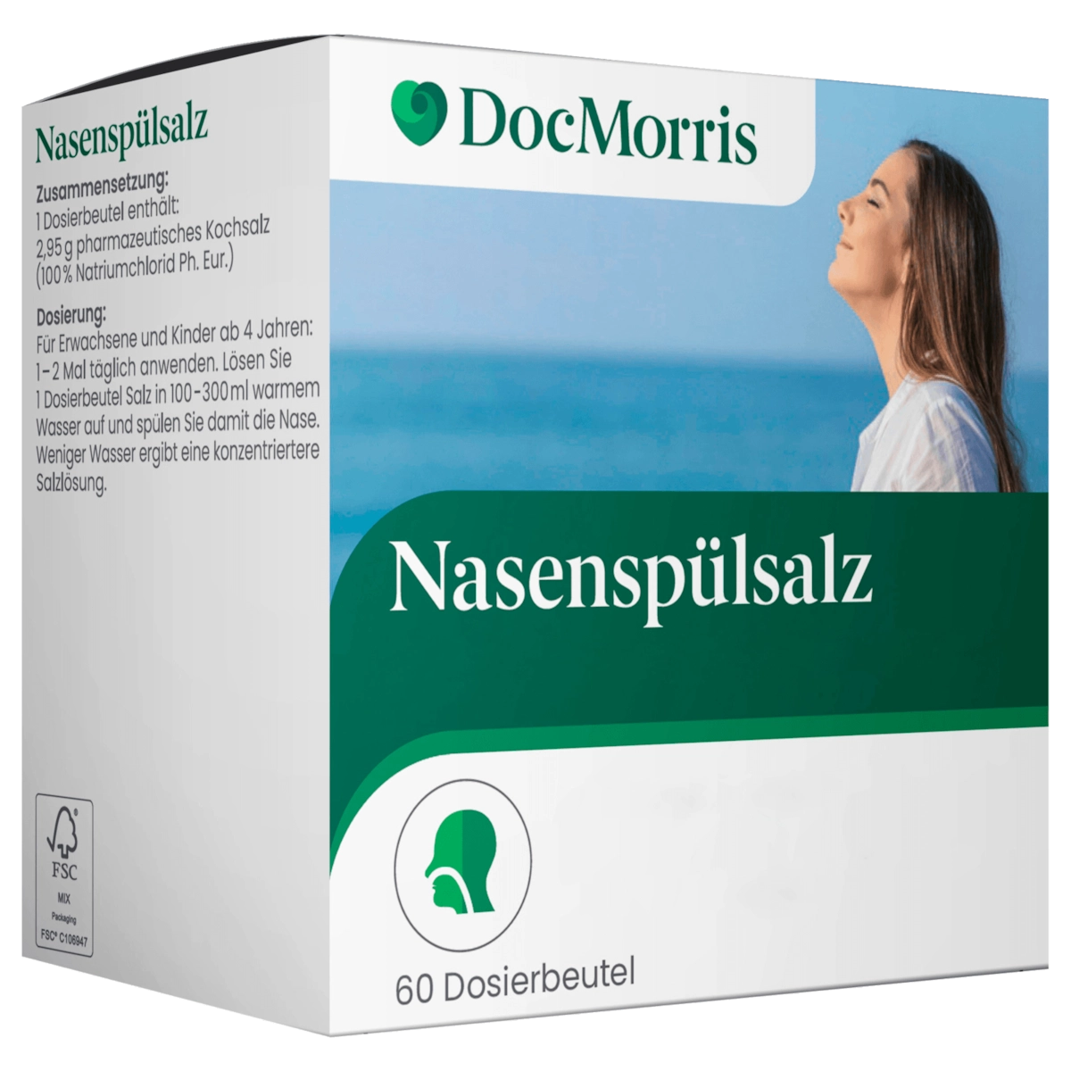 DocMorris Nasenspülsalz 60g