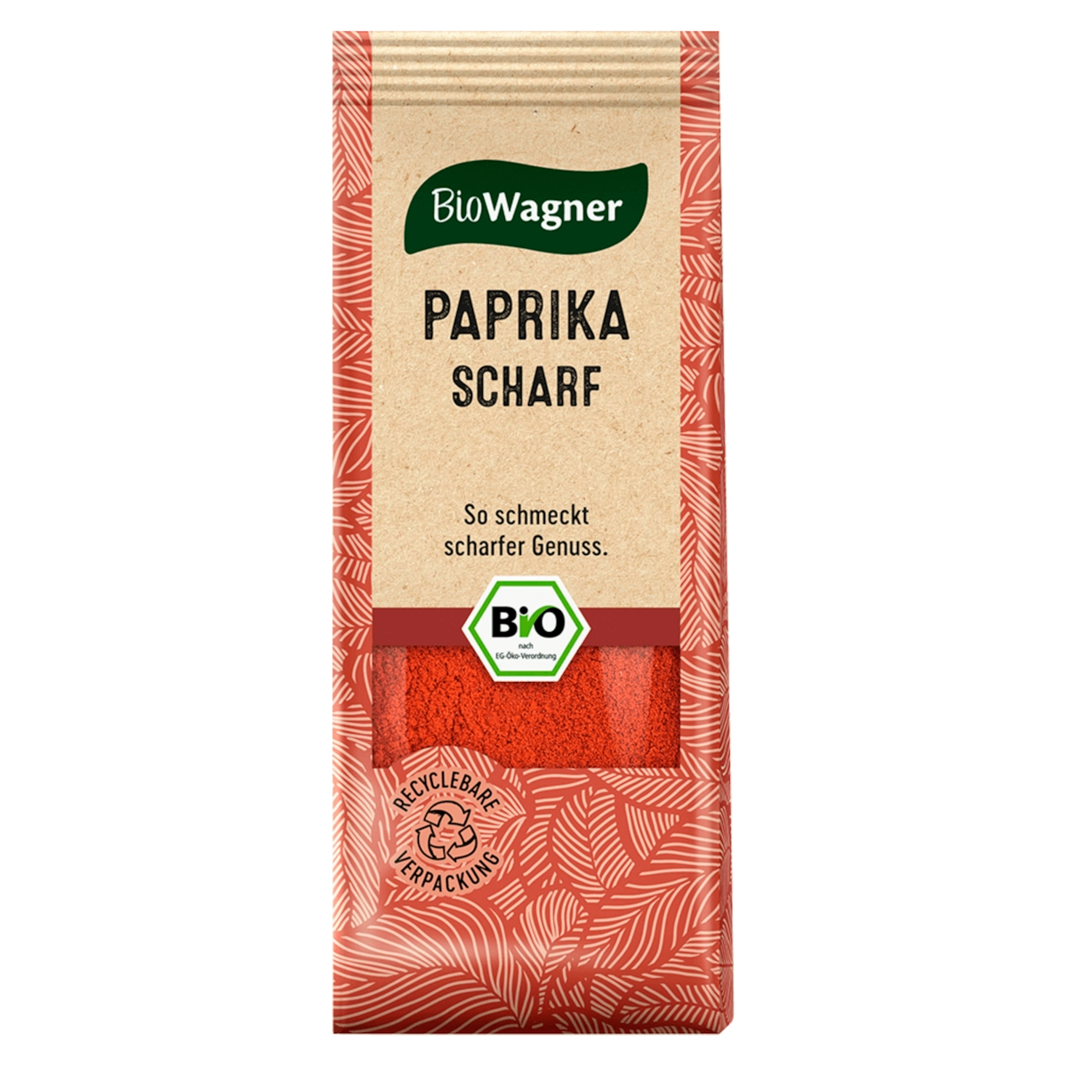 BioWagner Bio Paprika Scharf 50g