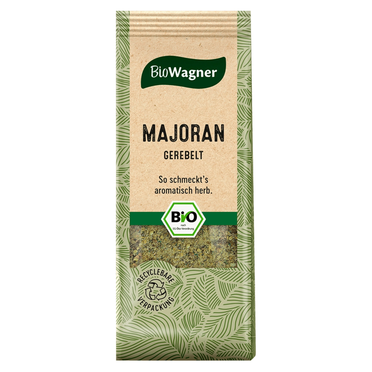 BioWagner Bio Majoran gerebelt 10g