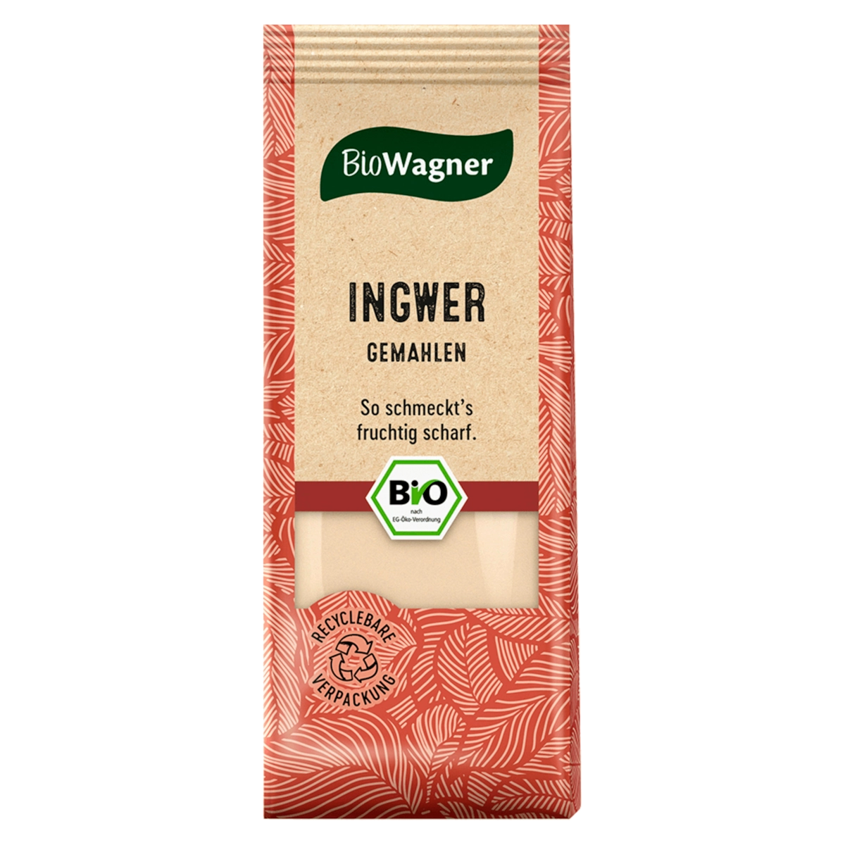 BioWagner Bio Ingwer gemahlen 30g