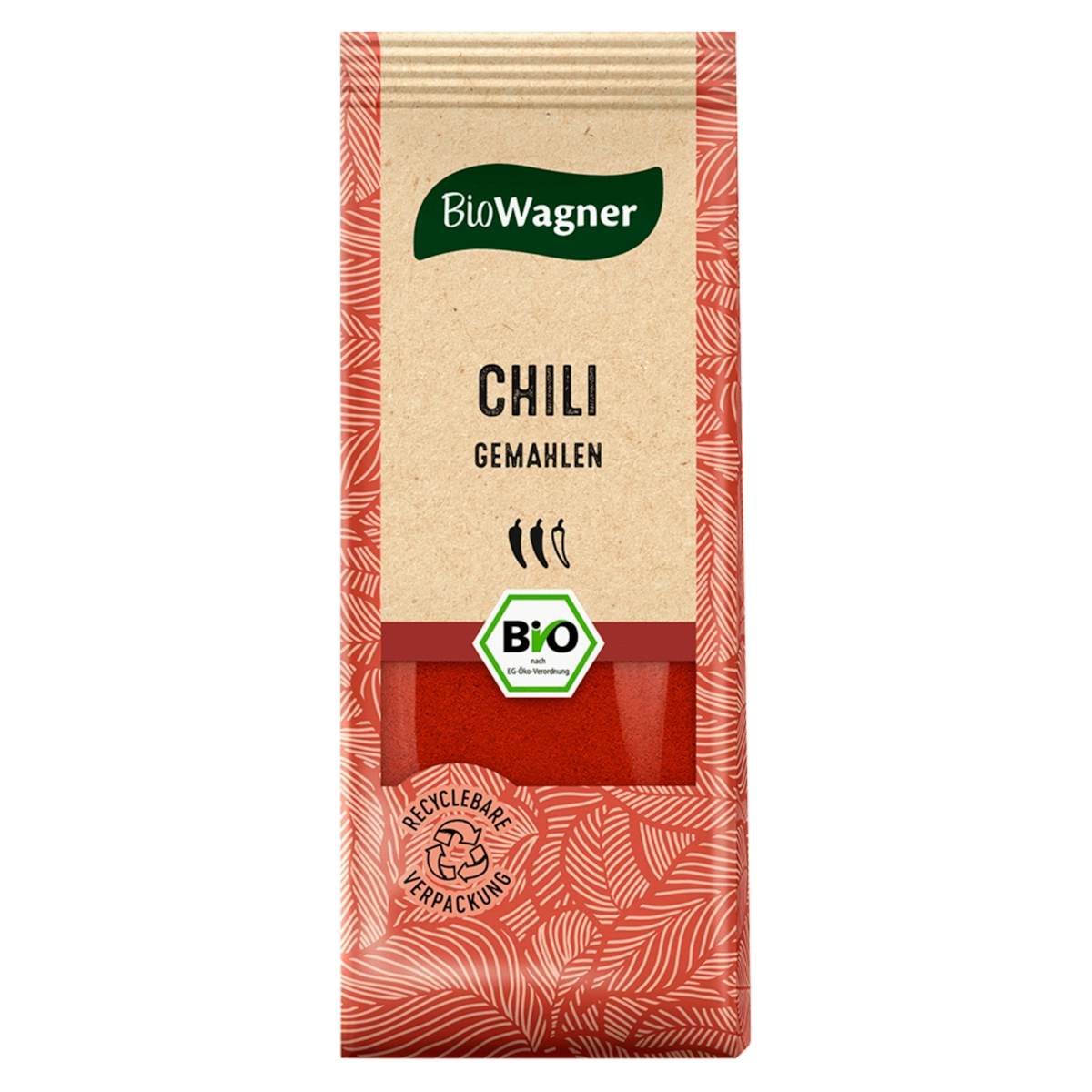 BioWagner Bio Chili gemahlen 40g