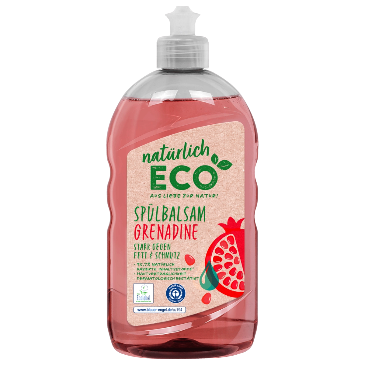 natürlich ECO Spülbalsam Grenadine 500ml