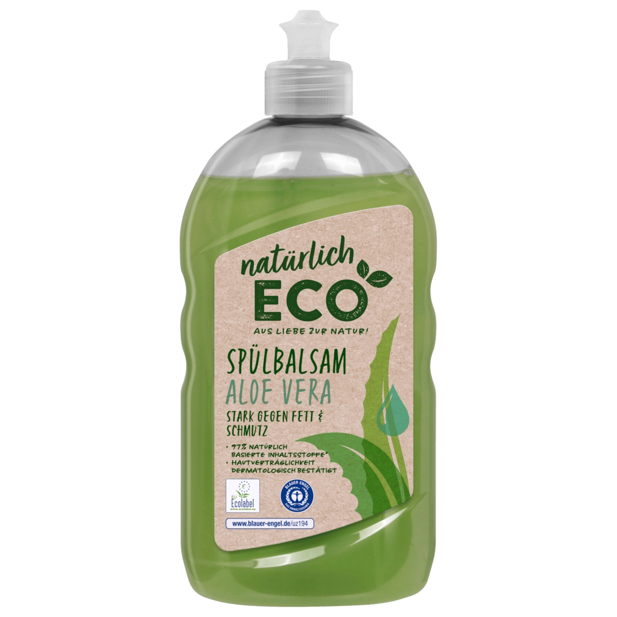 natürlich ECO Spülbalsam Aloe Vera 500ml