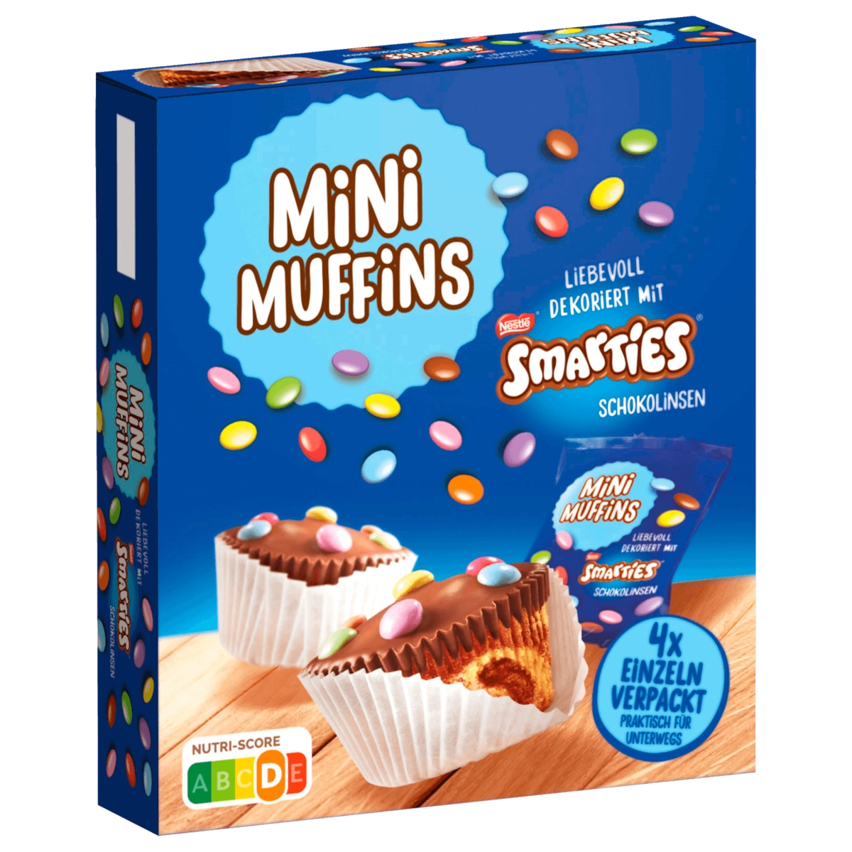 Nestlé Smarties Mini Muffins 4x30g