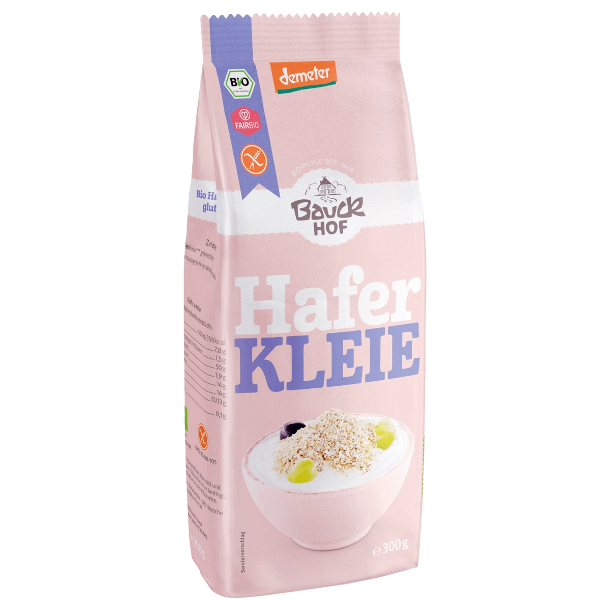 Bauckhof Bio Haferkleie 300g