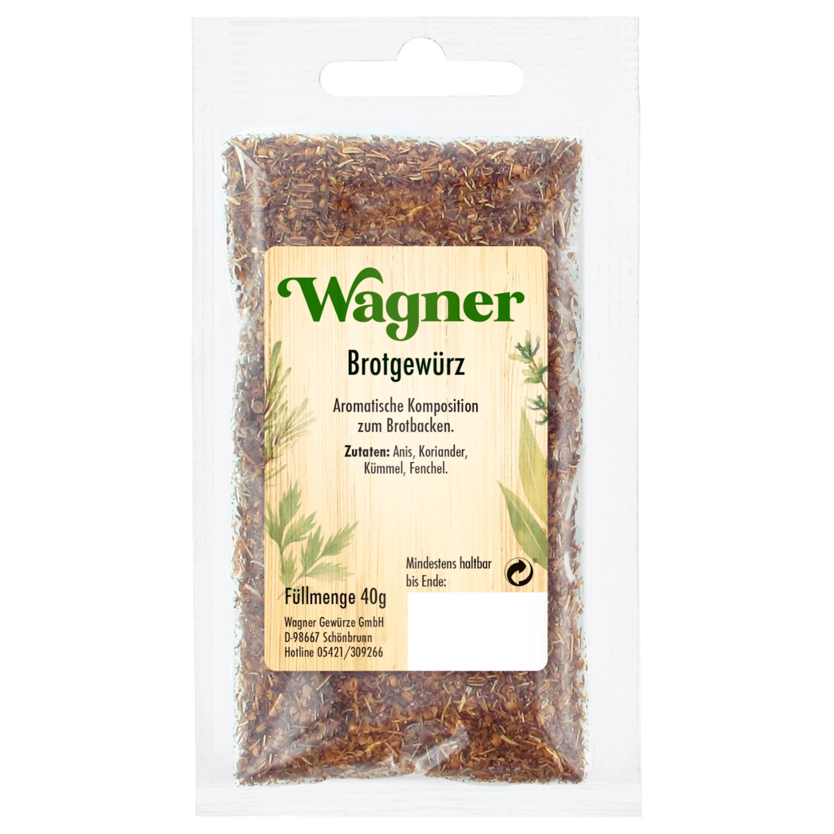 Wagner Brotgewürz 40g