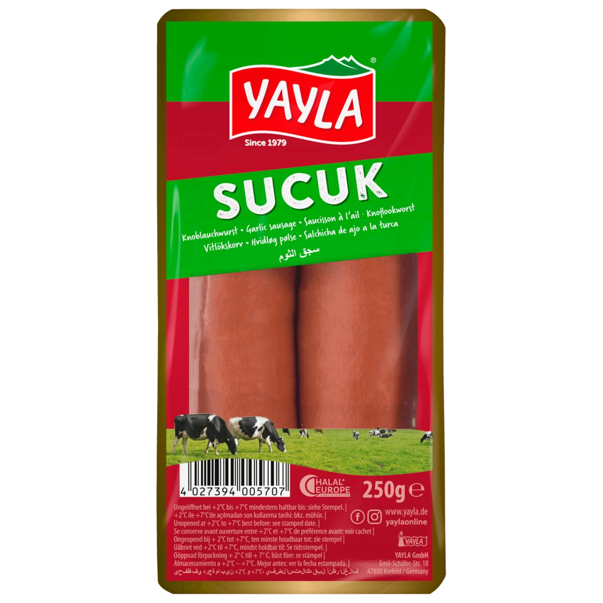 Yayla Sucuk 250g