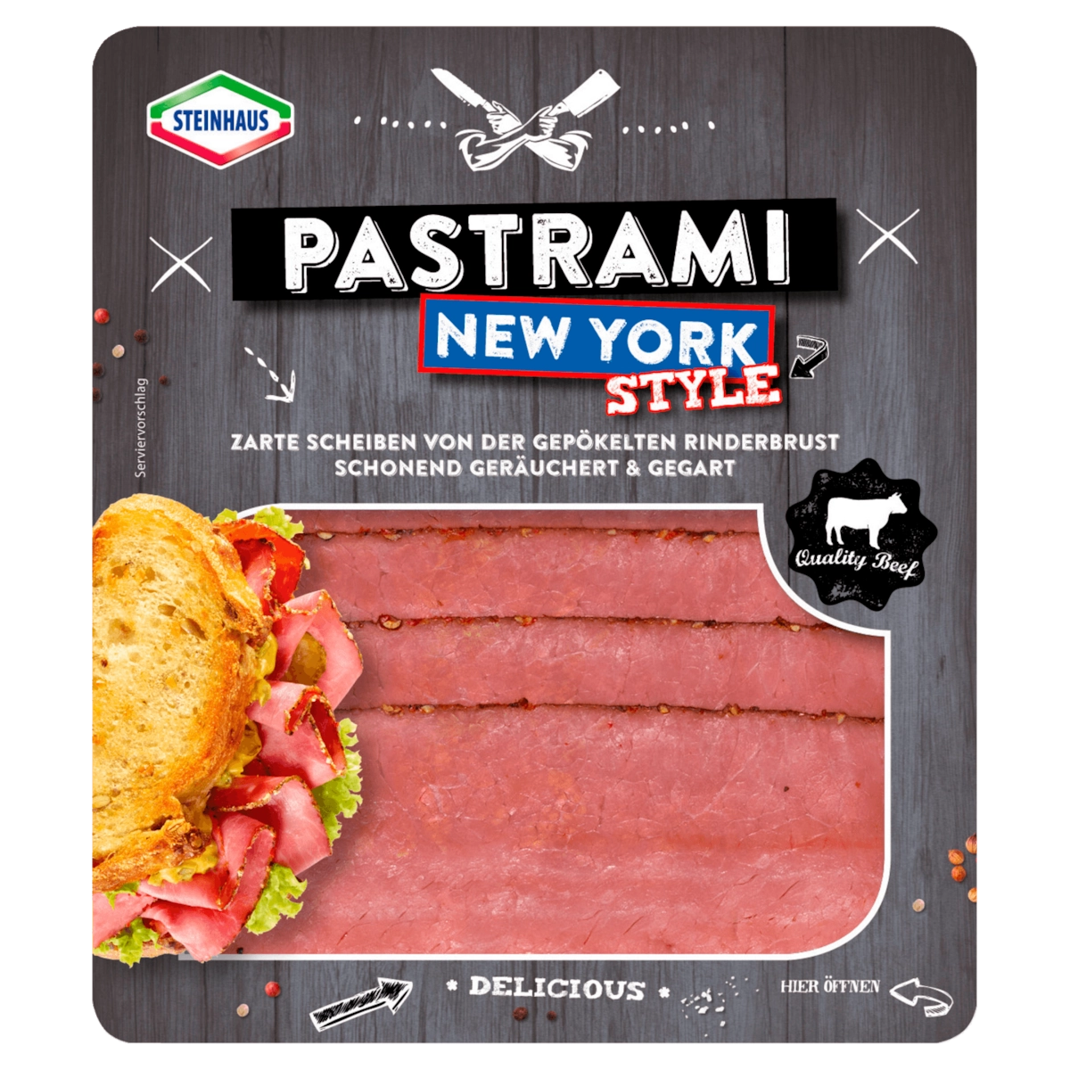 Steinhaus Pastrami New York Style 60g