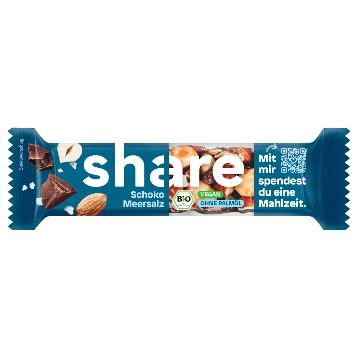 share Bio-Riegel Schoko Meersalz 35g